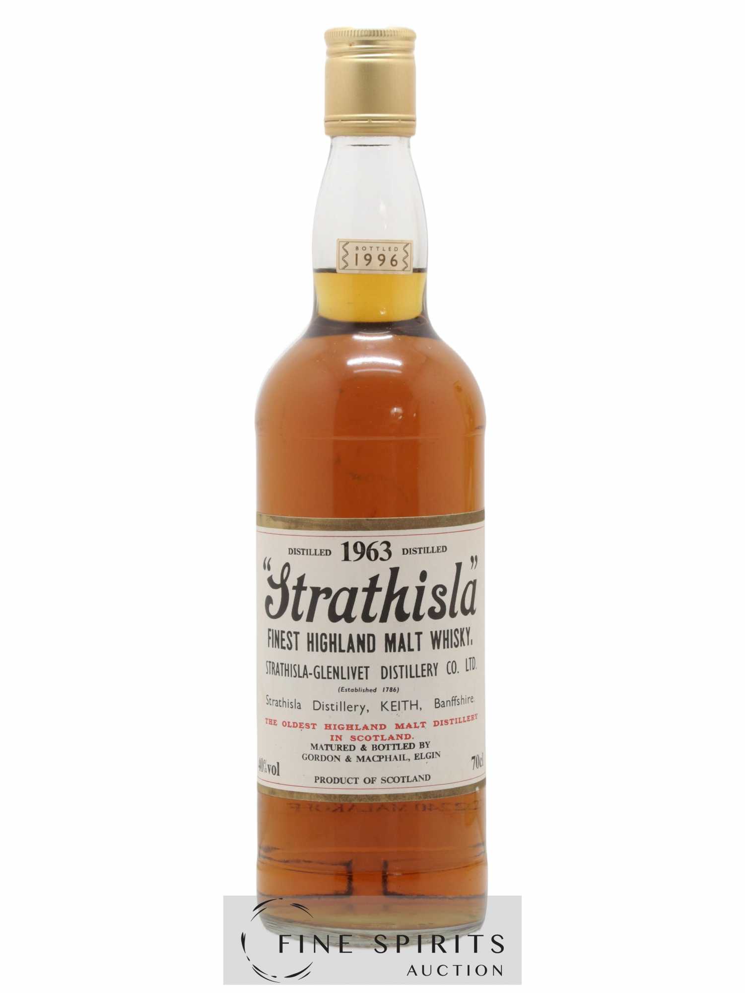 Strathisla 1963 Gordon & MacPhail bottled 1996 - Posten von 1 Flasche - 1