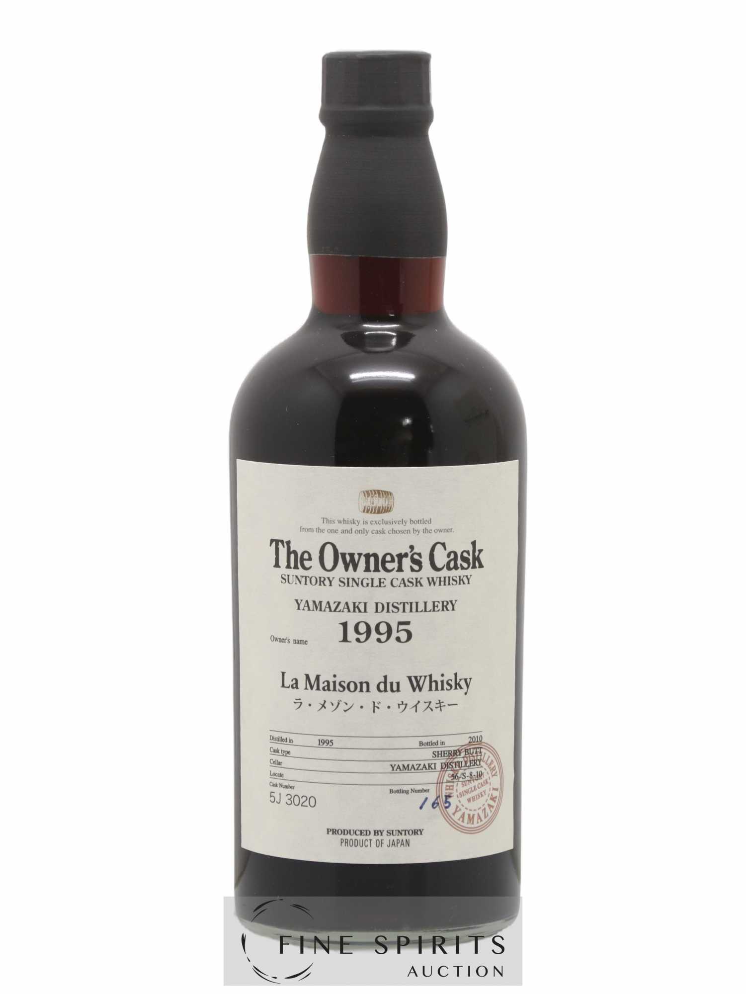 Yamazaki 1995 Of. The Owner's Cask Cask n°5J3020 - bottled 2010 LMDW - Lot de 1 bouteille - 1