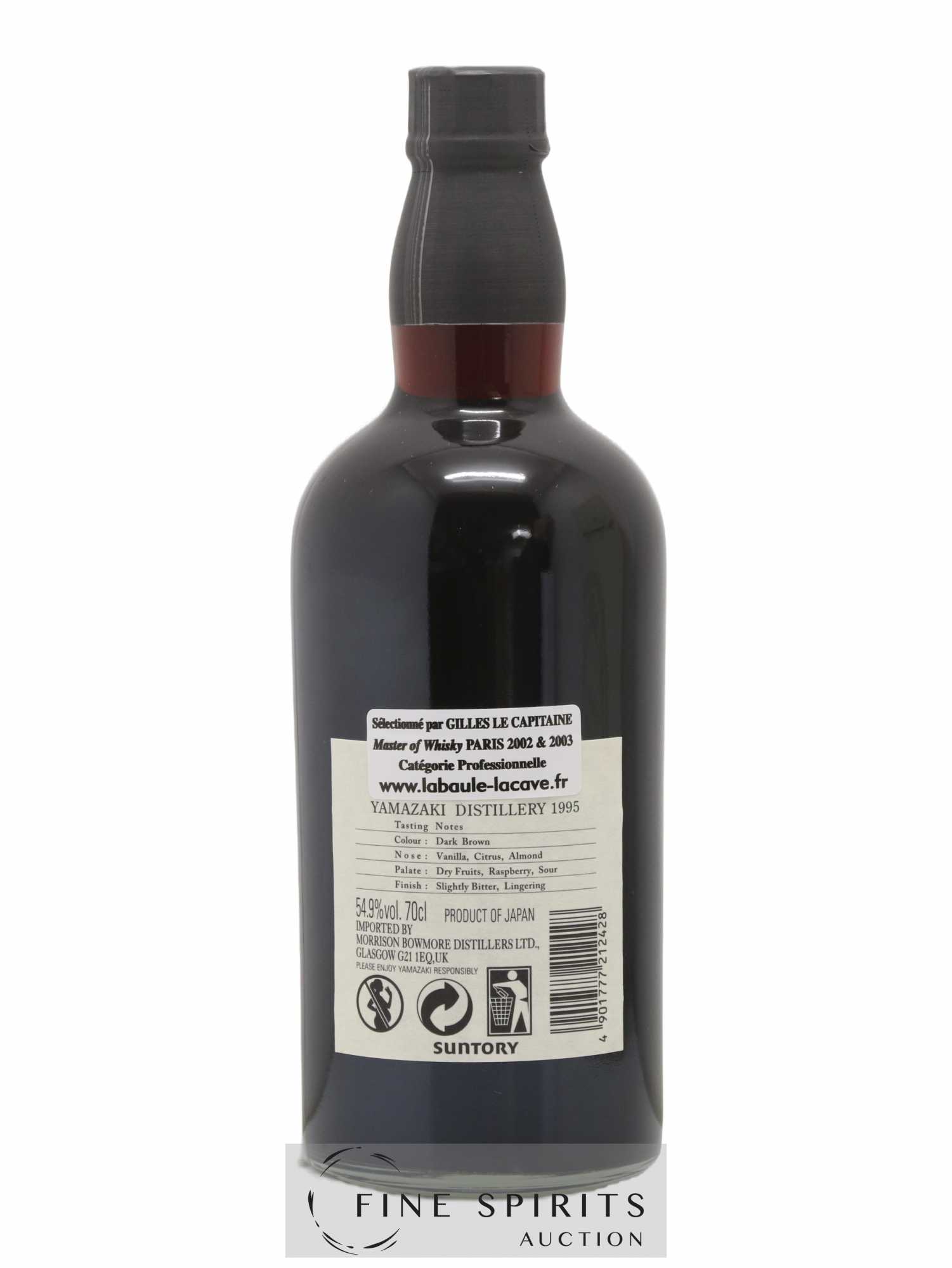 Yamazaki 1995 Of. The Owner's Cask Cask n°5J3020 - bottled 2010 LMDW - Lot de 1 bouteille - 2