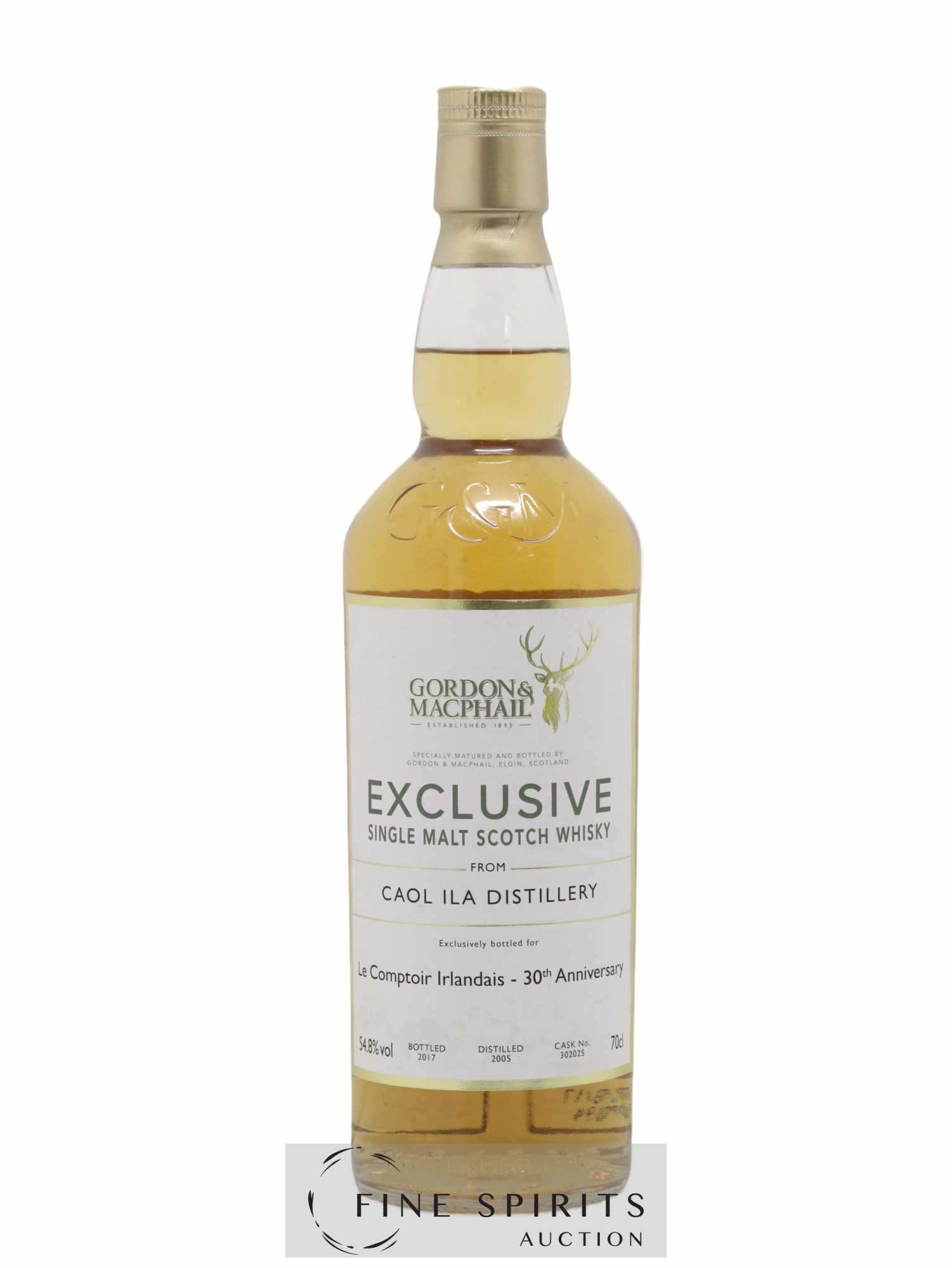 Caol Ila 2005 Gordon & MacPhail Exclusive Cask n°302025 - bottled 2017 Le Comptoir Irlandais - Posten von 1 Flasche - 1