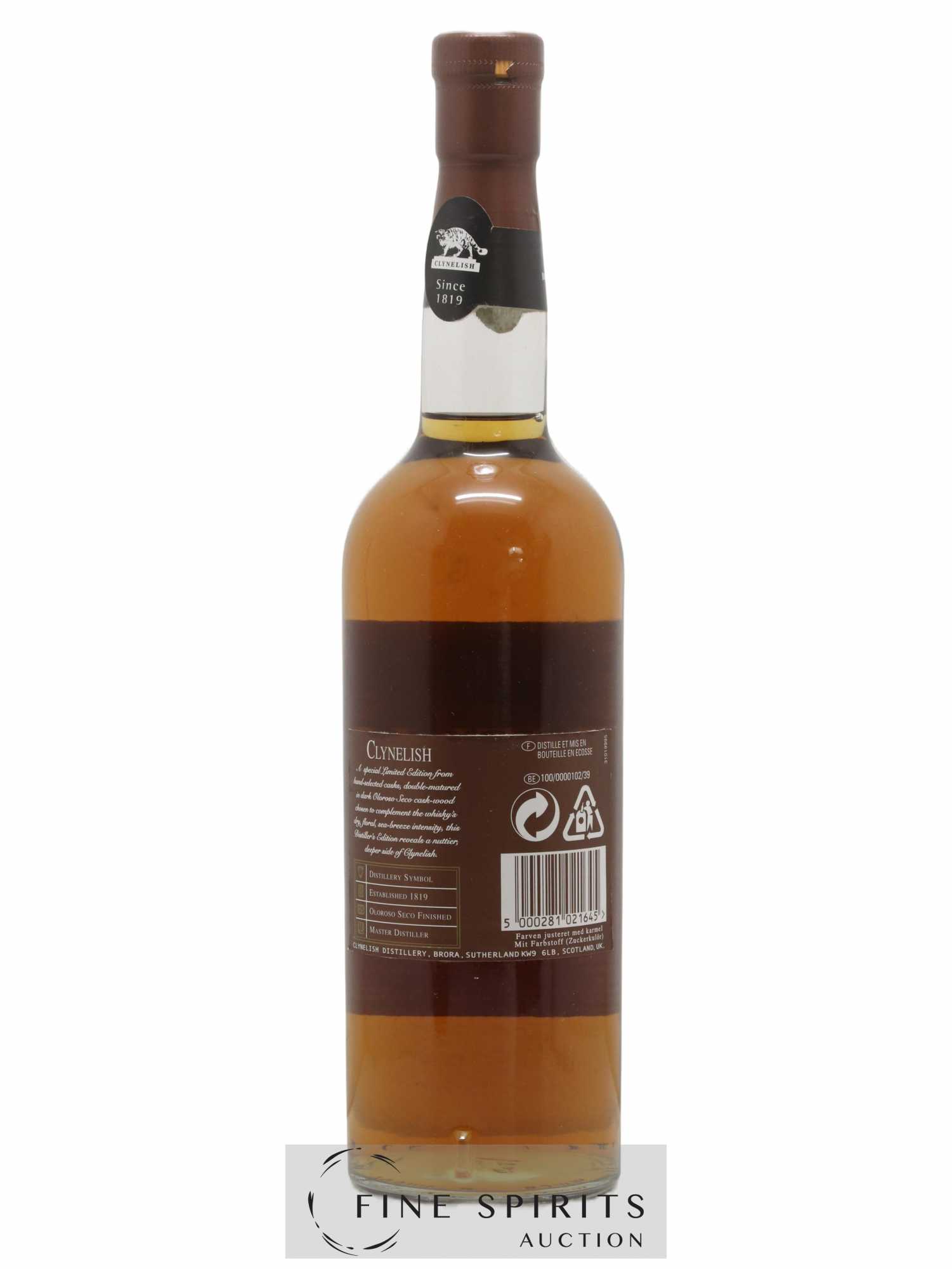 Clynelish 1991 Of. The Distillers Edition Cl-Br169-If - bottled 2006 Special Release - Posten von 1 Flasche - 2