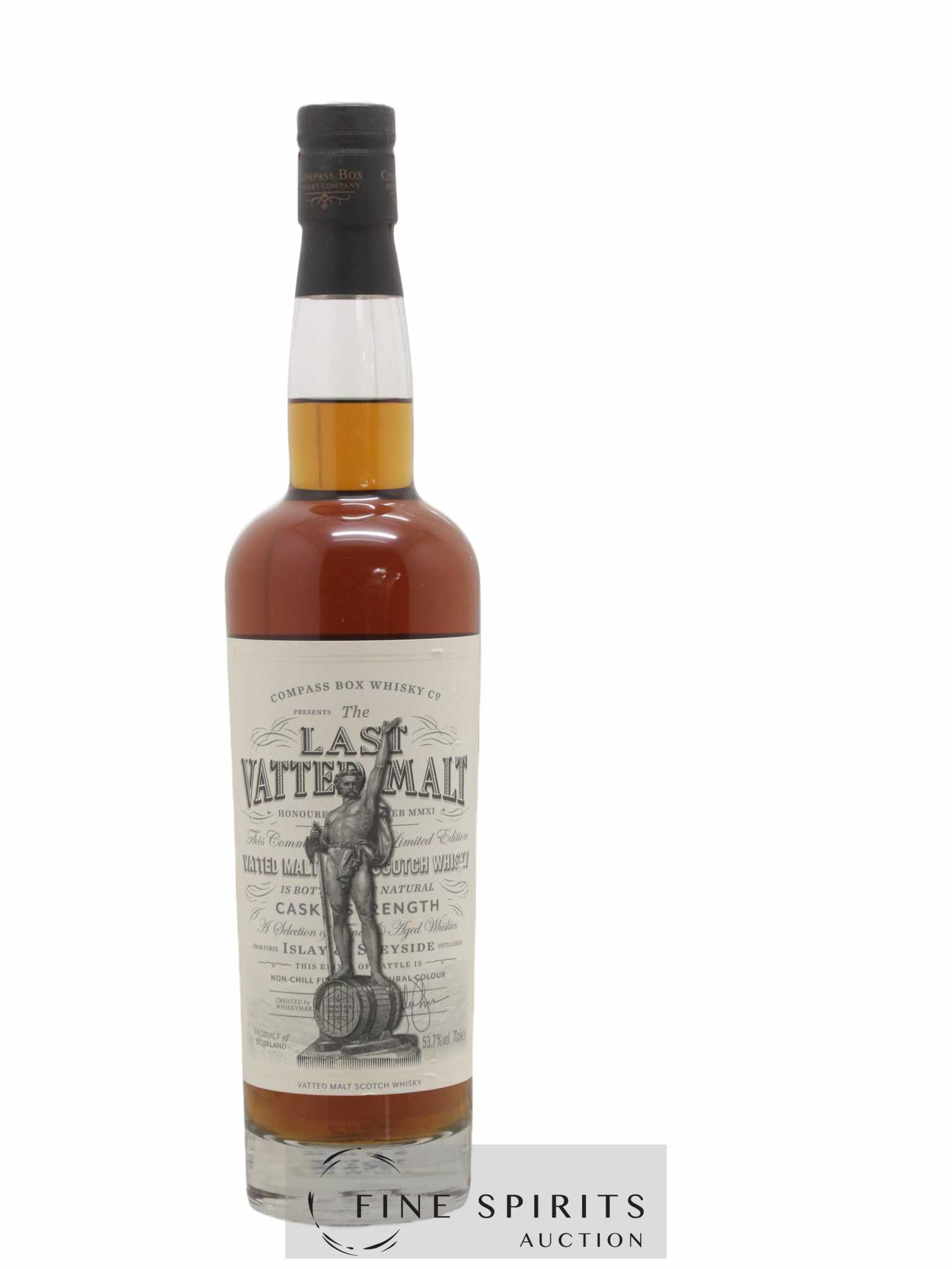 The Last Vatted Malt Compass Box bottled 2011 Limited Edition of 1323 bottles - Lot de 1 bouteille - 0