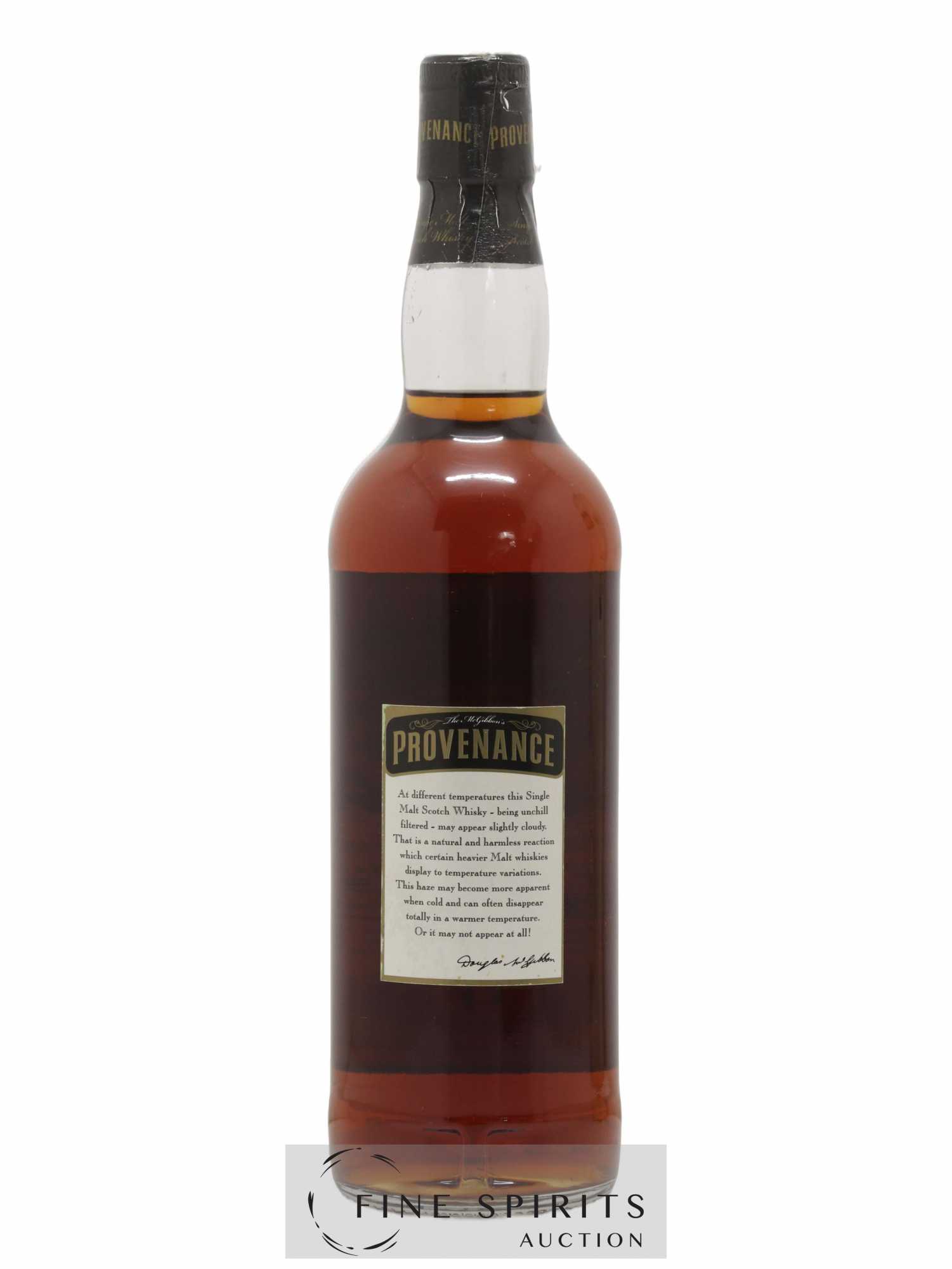Glenrothes 9 years 2004 Douglas McGibbon Provenance Spring Distillation - DMG Ref 10191 - bottled 2014 Special Selection - Lot de 1 bouteille - 2