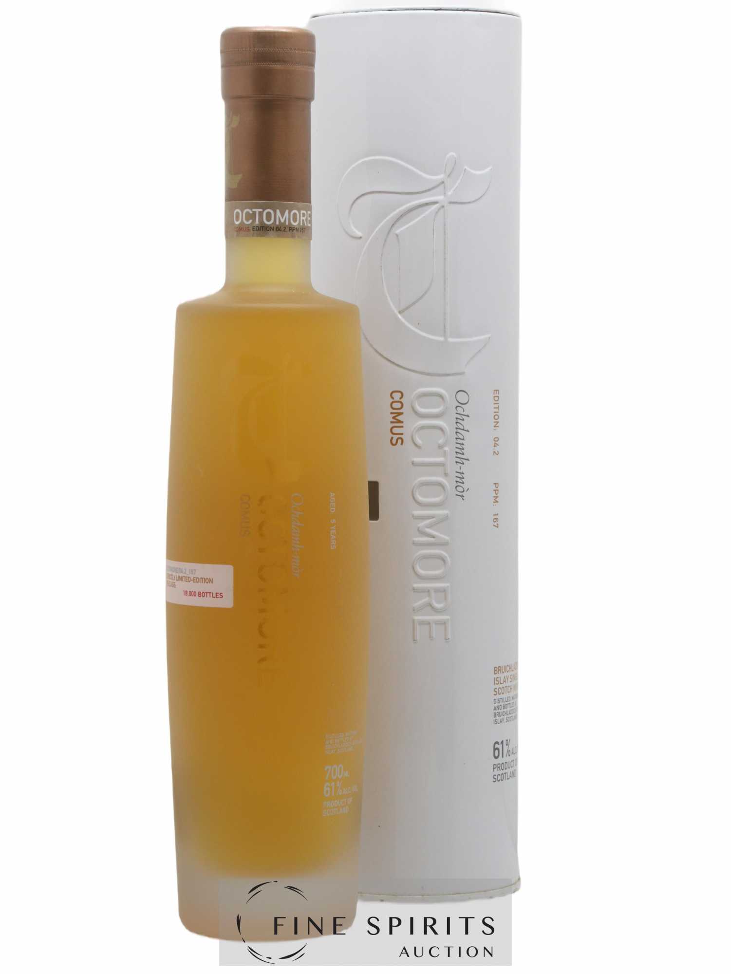 Octomore 5 years Of. Edition 04.2 Comus - Posten von 1 Flasche - 0