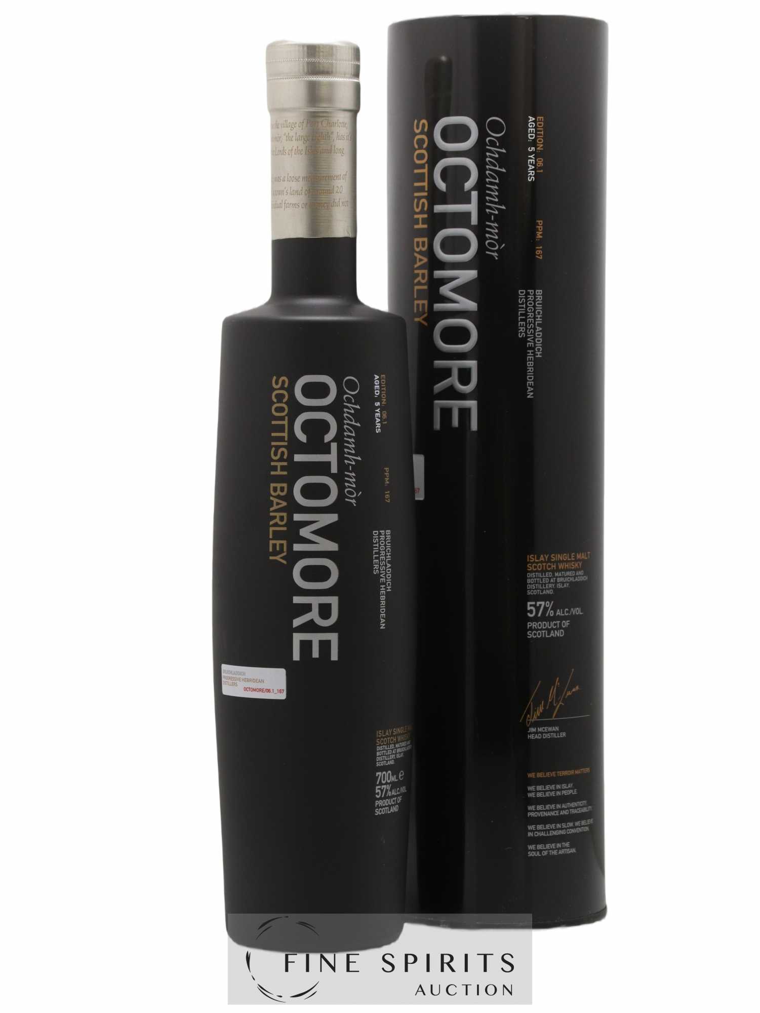 Octomore 5 years Of. Edition 06.1 Scottish Barley - Lot de 1 bouteille - 0