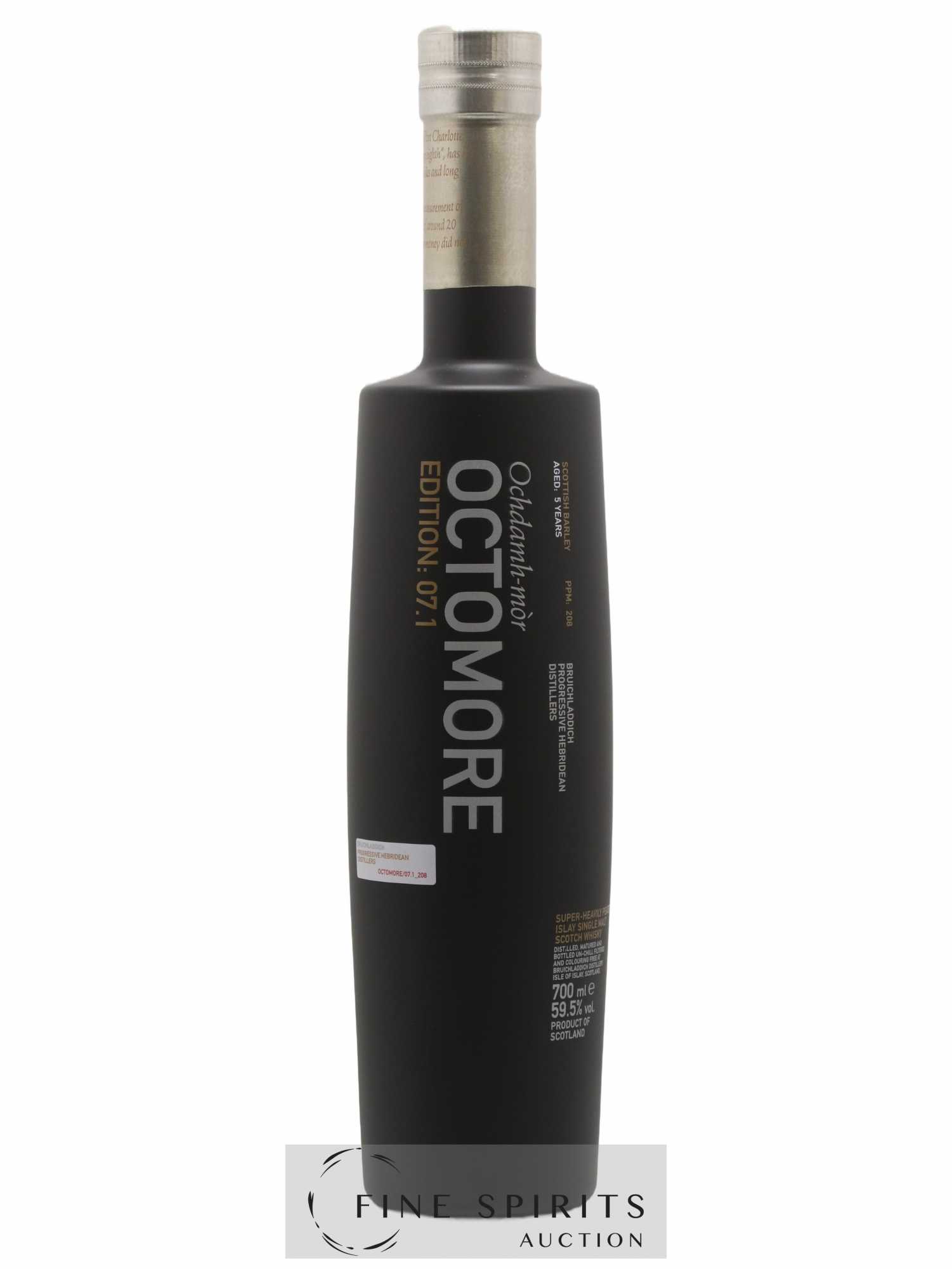Octomore 5 years Of. Edition 07.1 Super-Heavily Peated Limited Edition - Lot de 1 bouteille - 1