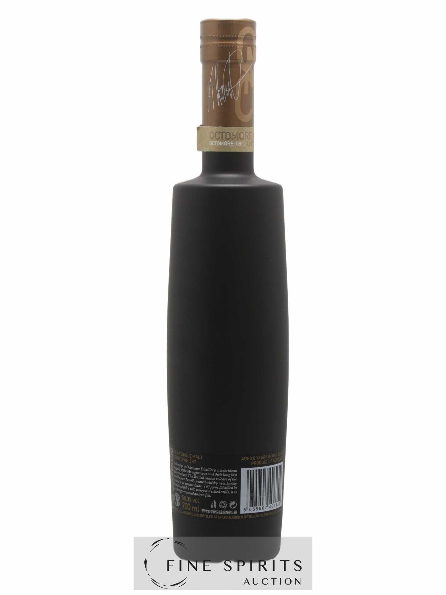 Octomore 8 years Of. Masterclass Edition 08.1 Super-Heavily Peated - One of 42000 Limited Edition - Lot de 1 bouteille - 2
