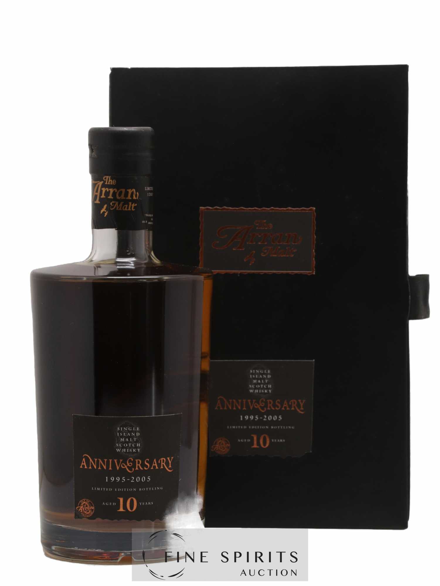Arran 10 years Of. Anniversary 1995-2005 One of 1200 bottles Limited Edition - Lot de 1 bouteille - 0