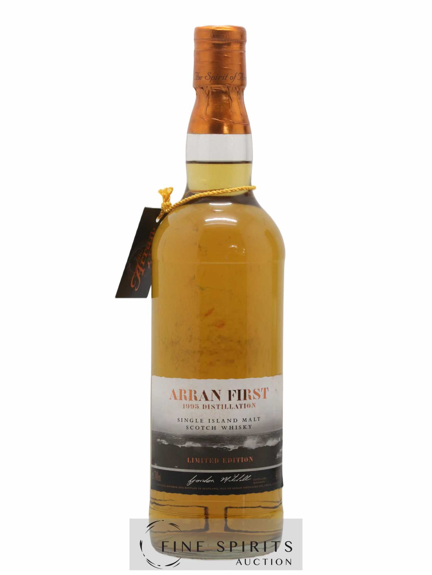 Arran 1995 Of. First - Posten von 1 Flasche - 1