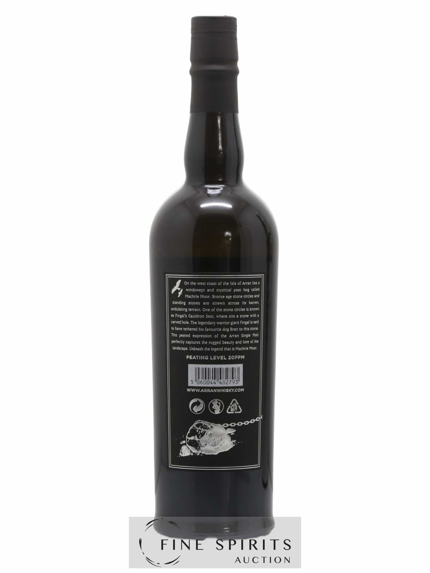 Arran Of. Machrie Moor Cask Strength Fourth Edition - One of 10800 - Release 2017 Limited Edition - Lot of 1 bottle - 2