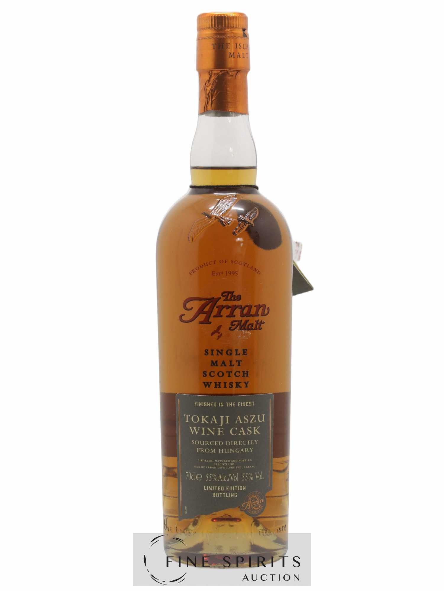 Arran 8 years Of. Tokaji Aszu Finished One of 7320 - bottled 2007 Limited Edition - Lot de 1 bouteille - 1