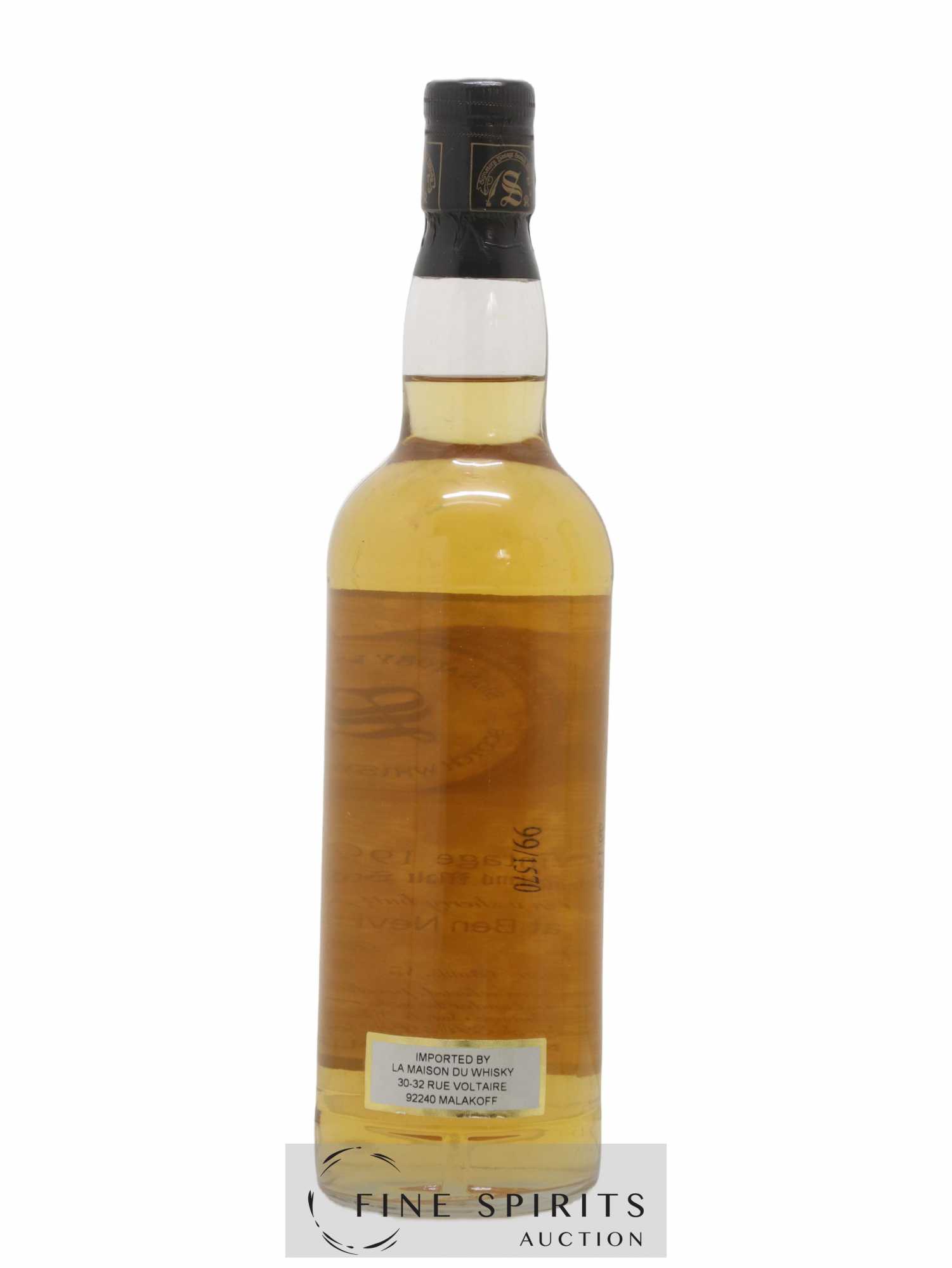 Ben Nevis 8 years 1990 Signatory Vintage Sherry Butt n°1381 - One of 1024 - bottled 1999 - Lot de 1 bouteille - 2
