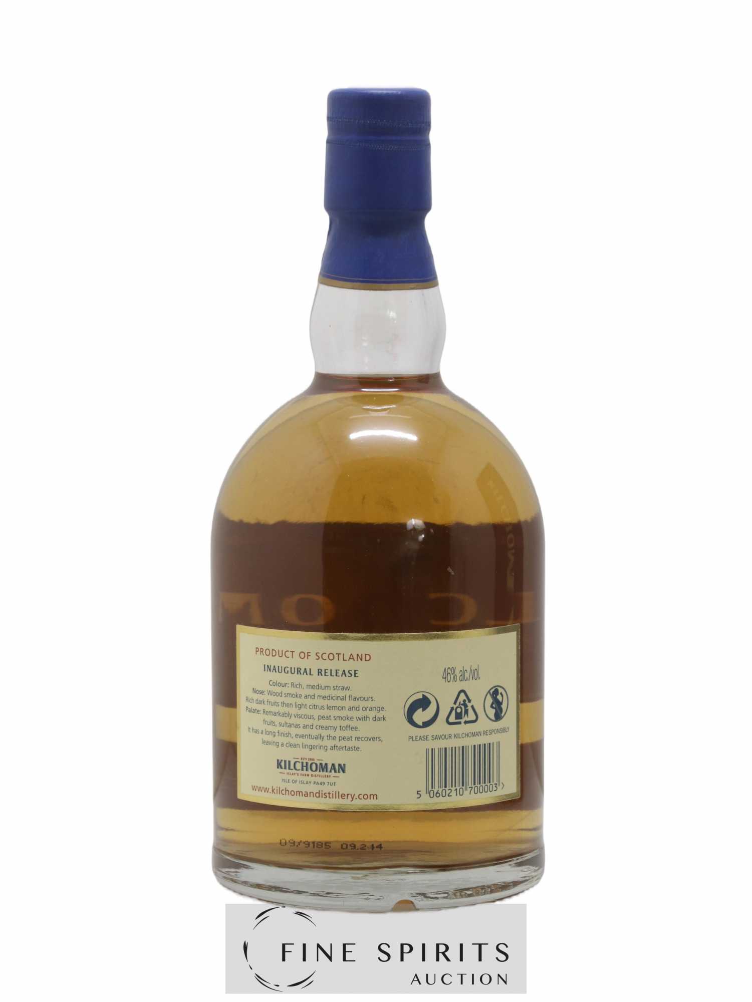 Kilchoman Of. Inaugural Release - Posten von 1 Flasche - 2