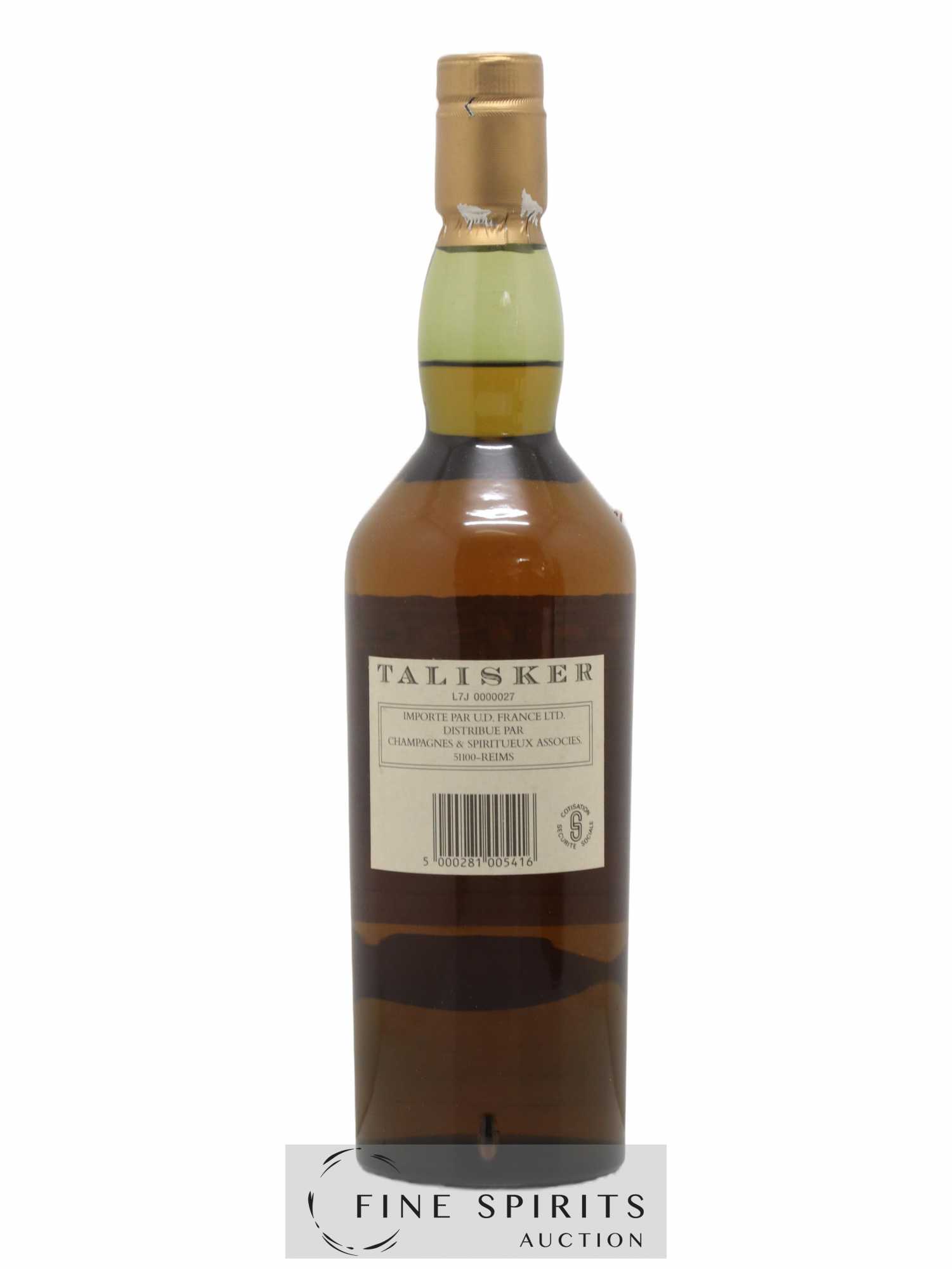 Talisker 10 years Of. The Golden Spirit Of Skye Classic Malts - Lot de 1 bouteille - 1