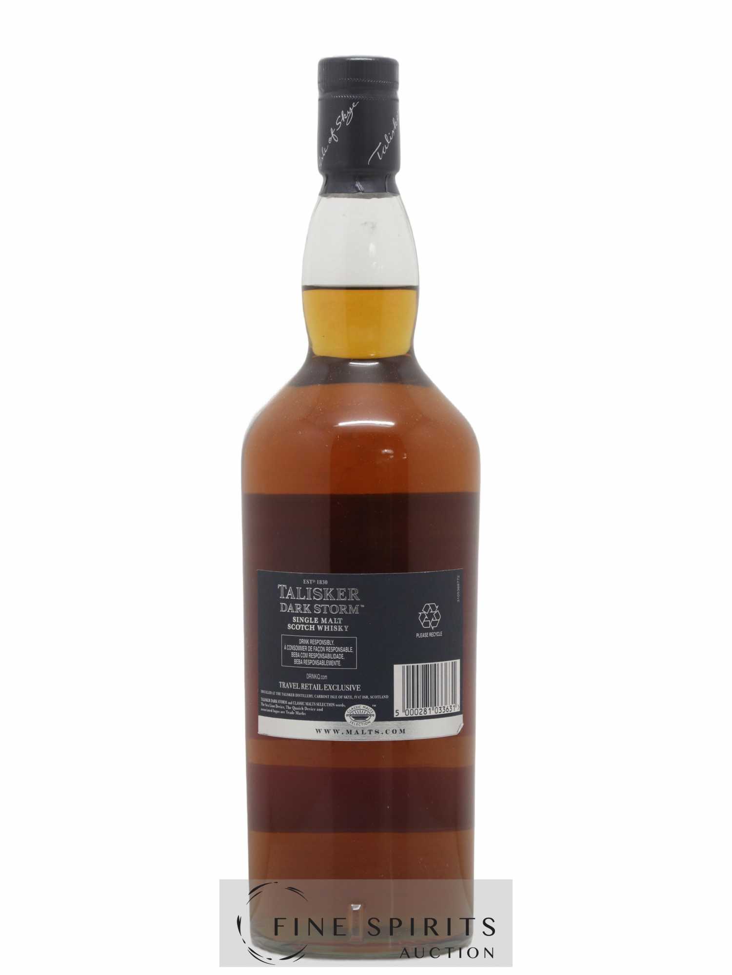 Talisker Of. Dark Storm Charred Casks - Lot de 1 bouteille - 1