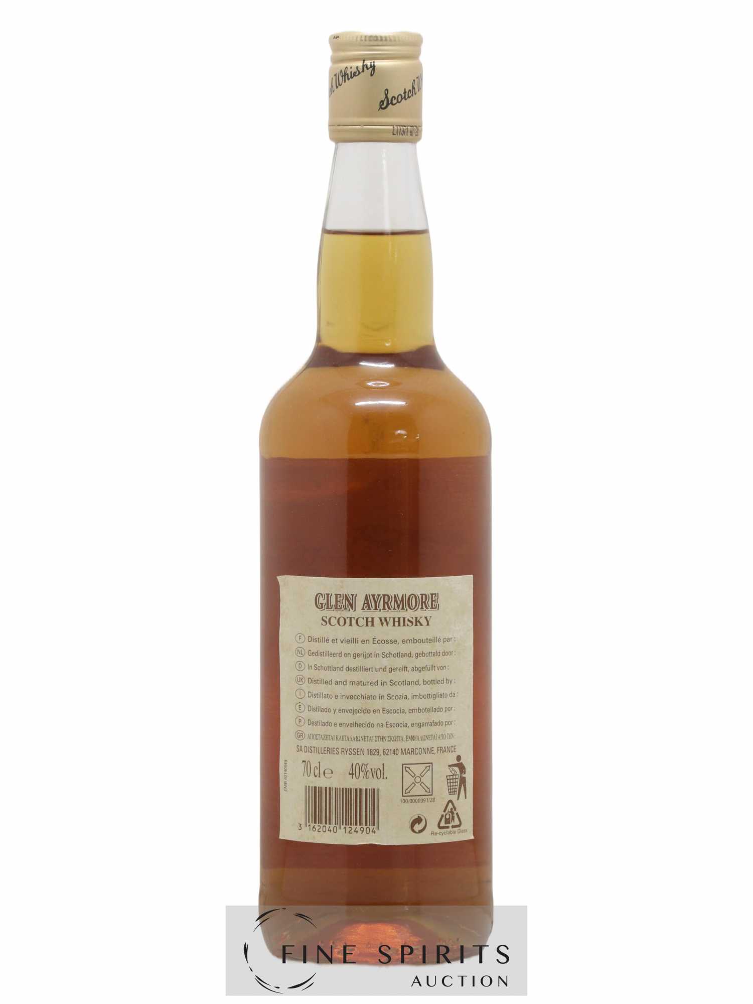 Glen Ayrmore Distilleries Ryssen - Lot de 1 bouteille - 1