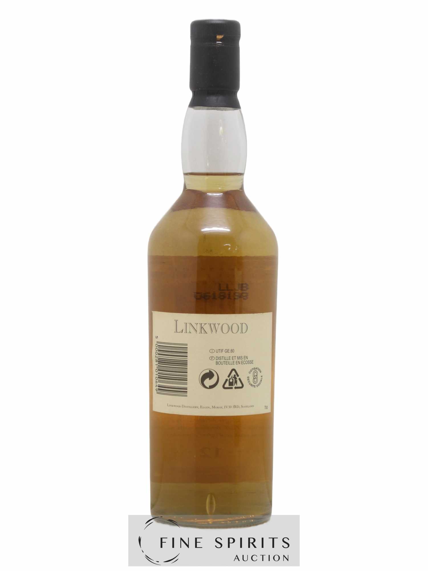 Linkwood 12 years Of. Flora & Fauna - Lot de 1 bouteille - 1