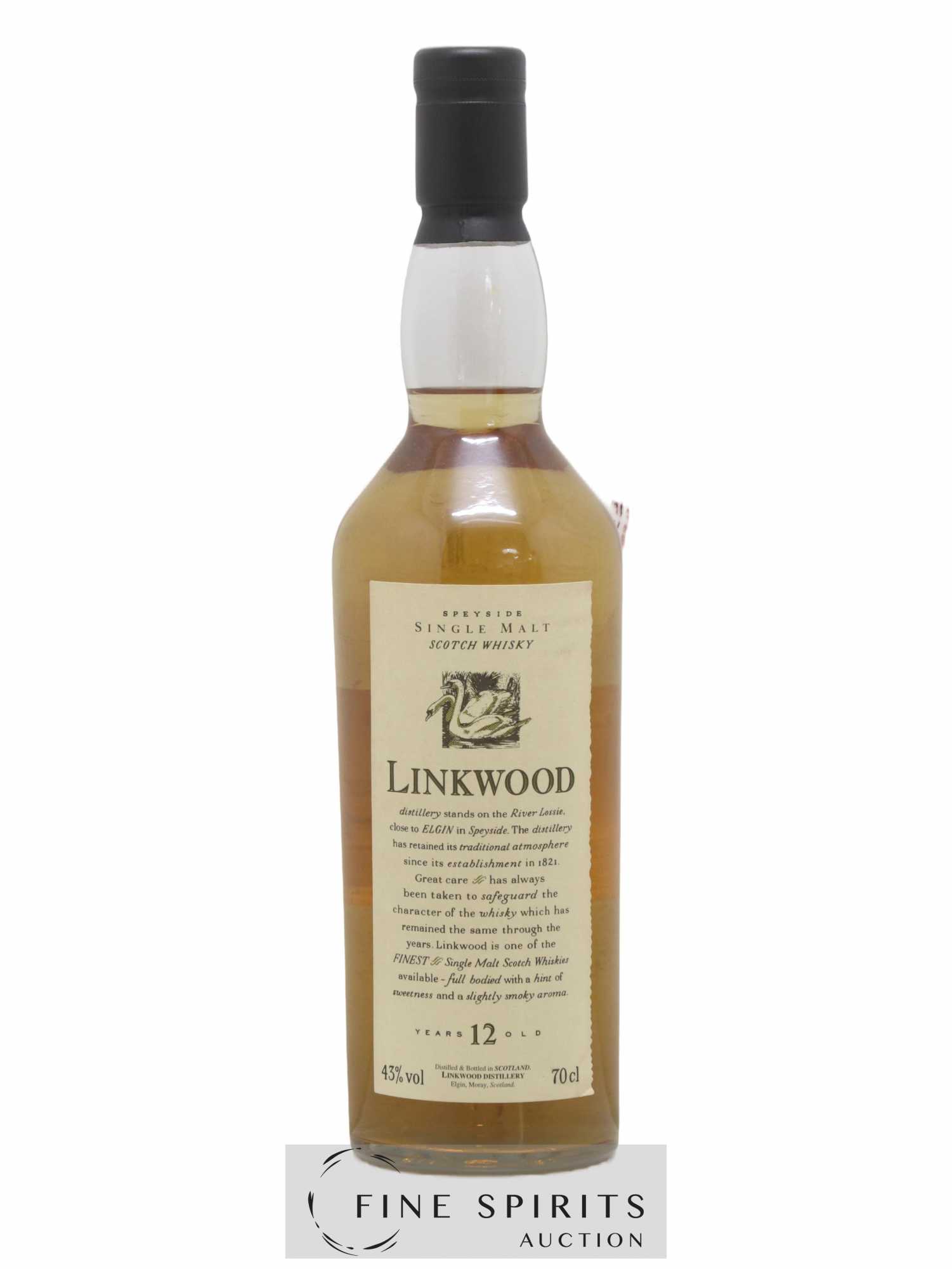 Linkwood 12 years Of. Flora & Fauna - Lot de 1 bouteille - 0