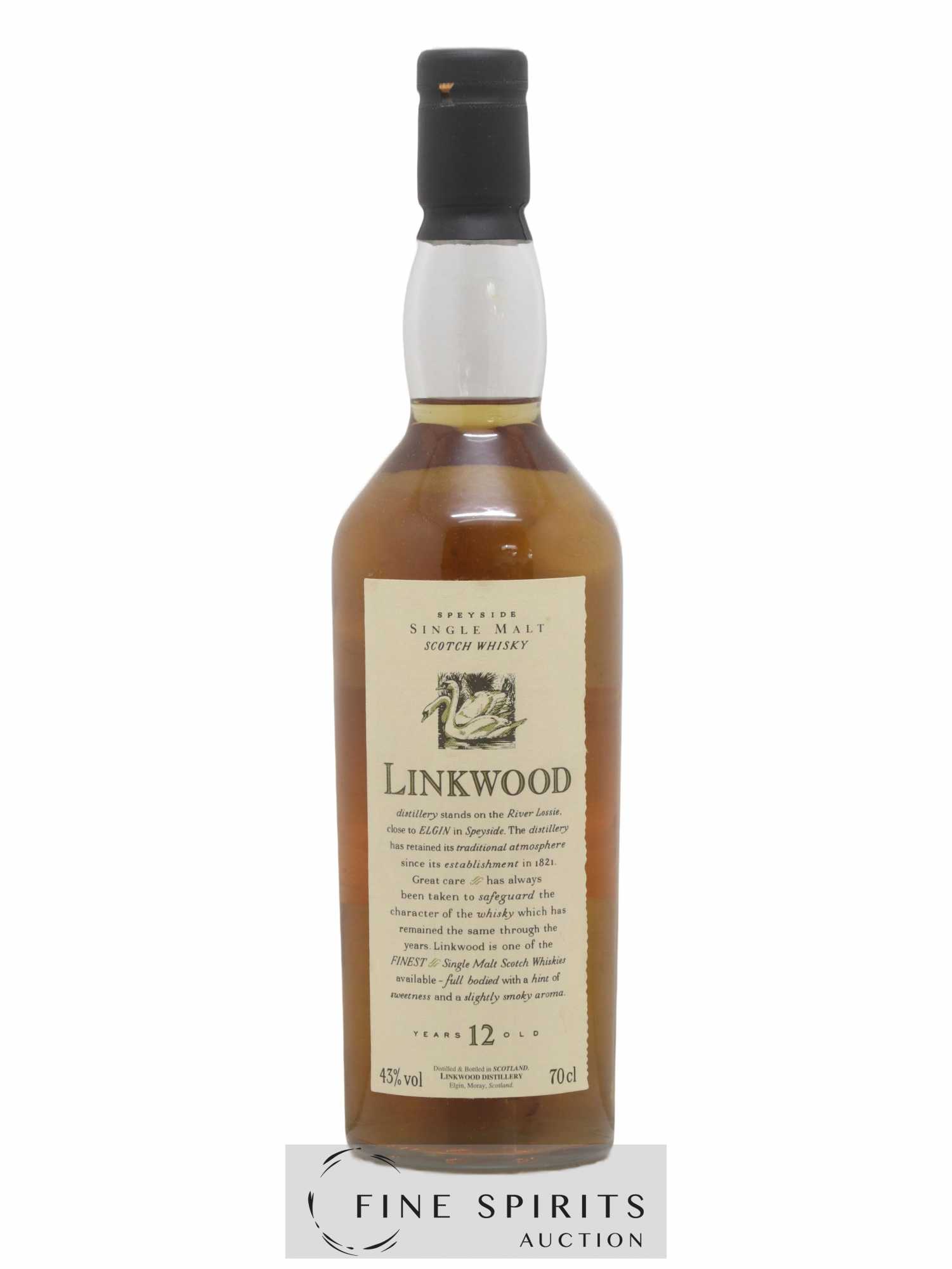 Linkwood 12 years Of. Flora & Fauna - Lot de 1 bouteille - 0