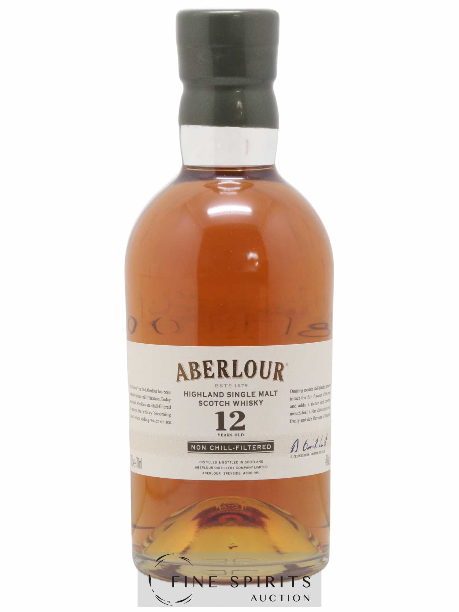 Aberlour 12 years Of. Non Chill-Filtered - Lot de 1 bouteille - 0