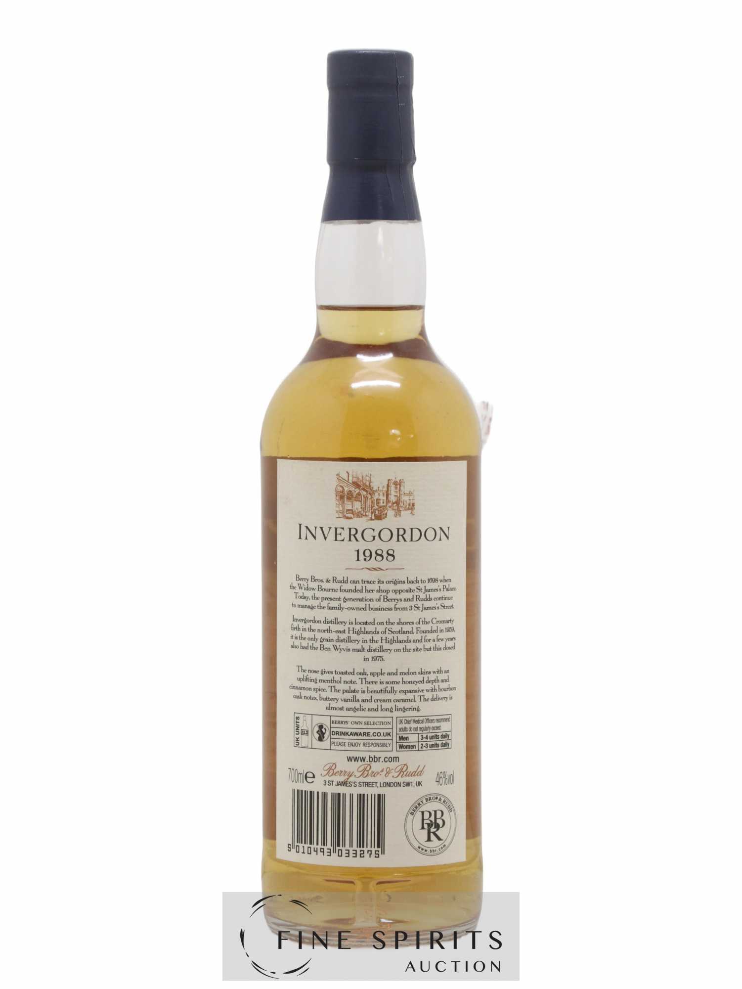 Invergordon 25 years 1988 Berry Bros & Rudd Cask n°8997 - bottled 2013 - Posten von 1 Flasche - 1
