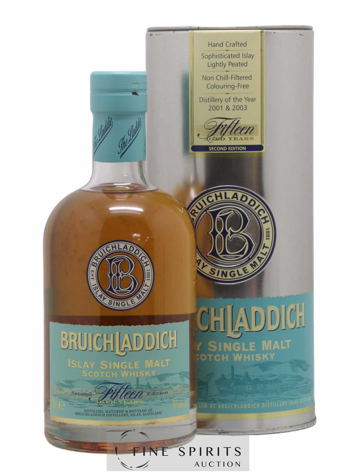 Bruichladdich 15 years Of. Second Edition - Lot de 1 bouteille - 0