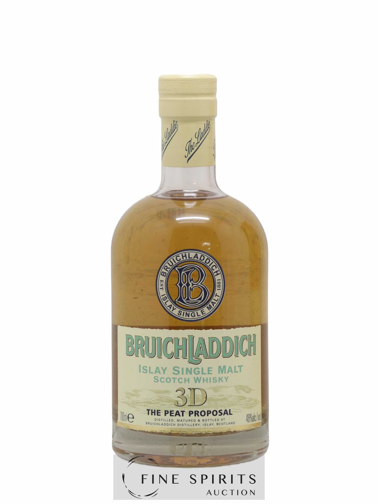 Bruichladdich Of. 3D The Peat Proposal - Lot de 1 bouteille - 1