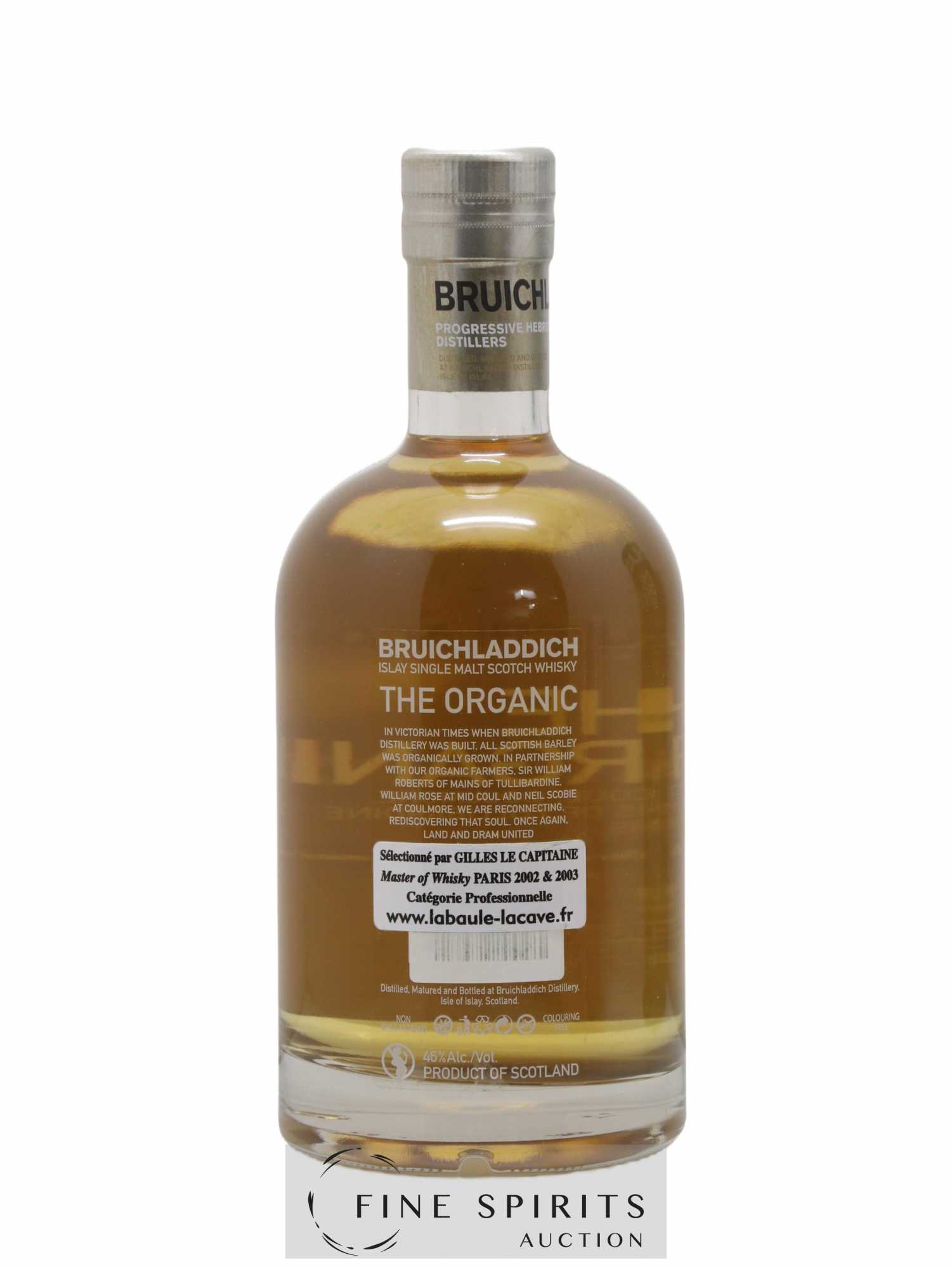 Bruichladdich Of. The Organic - Lot de 1 bouteille - 2