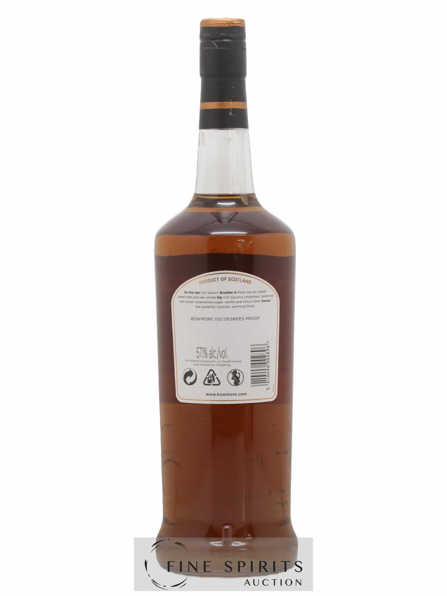 Bowmore Of. 100 Degrees Proof - Posten von 1 Flasche - 1