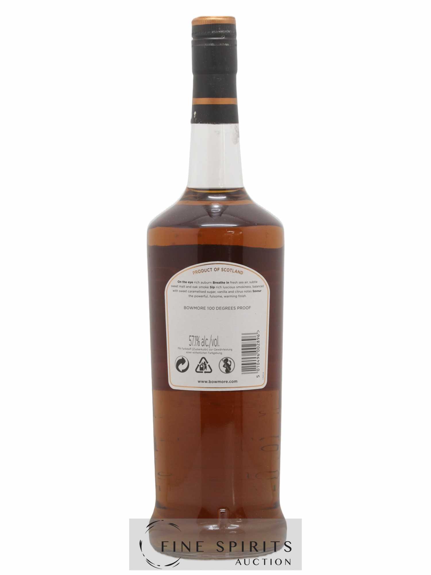 Bowmore Of. 100 Degrees Proof - Posten von 1 Flasche - 1