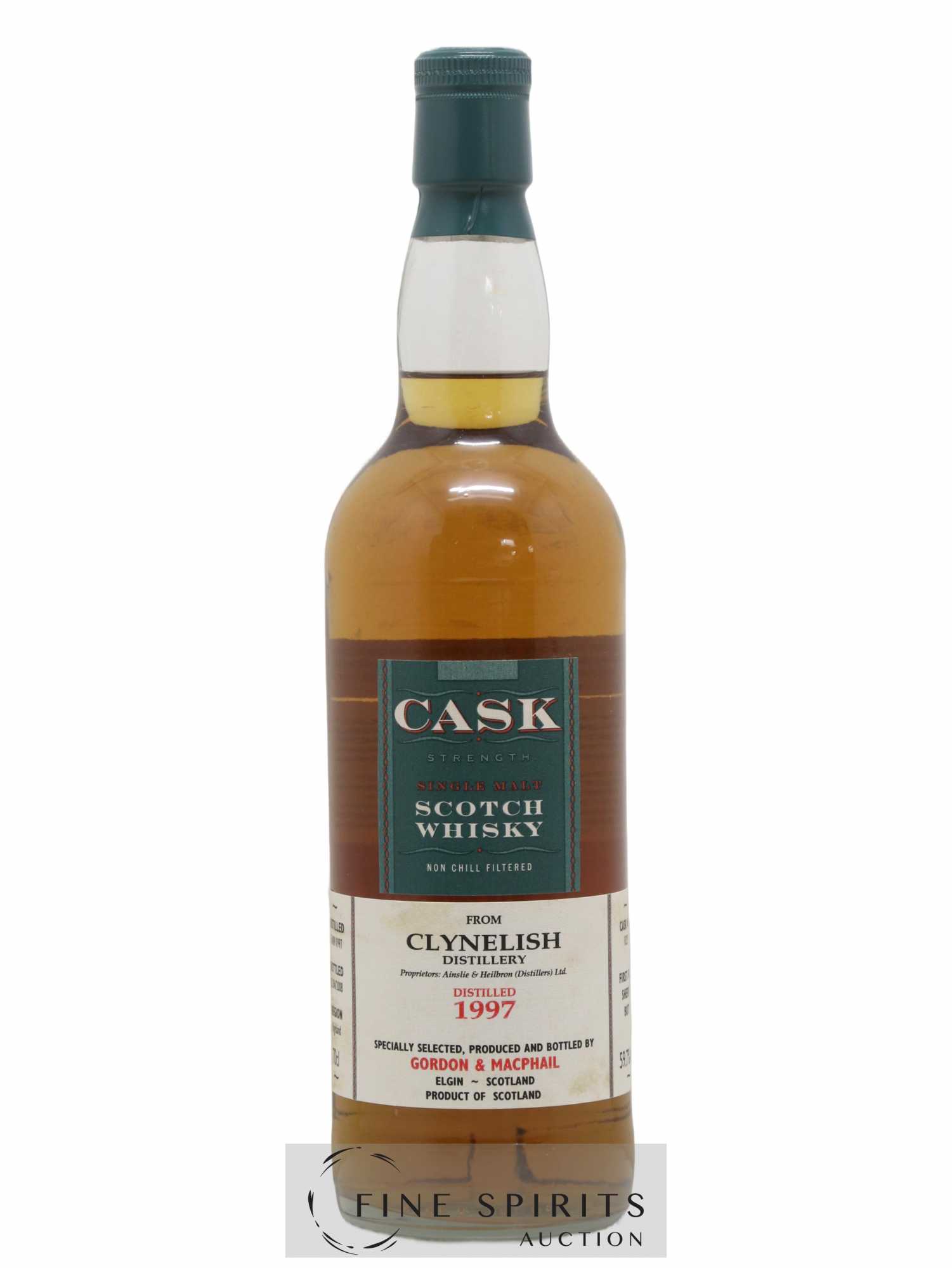 Clynelish 1997 Gordon & MacPhail Cask Strength Cask n°10229 - bottled 2008 - Lot de 1 bouteille - 1