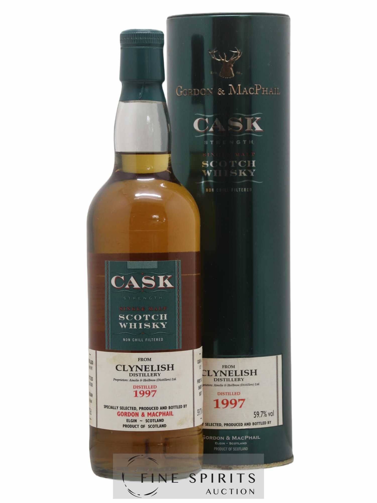 Clynelish 1997 Gordon & MacPhail Cask Strength Cask n°10229 - bottled 2008 - Lot de 1 bouteille - 0