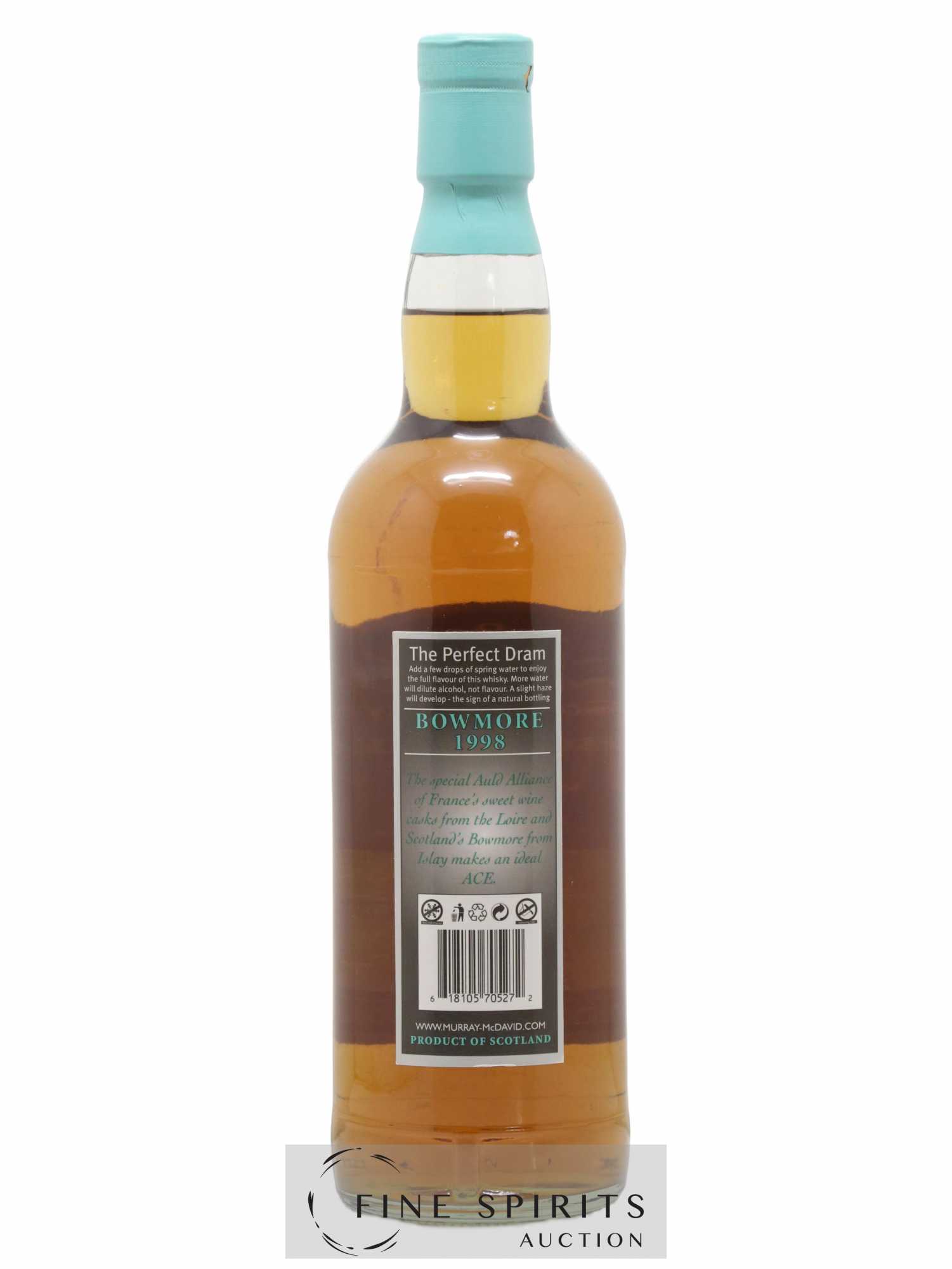 Bowmore 8 years 1998 Murray Mc David One of 2300 Limited Release - Lot de 1 bouteille - 1