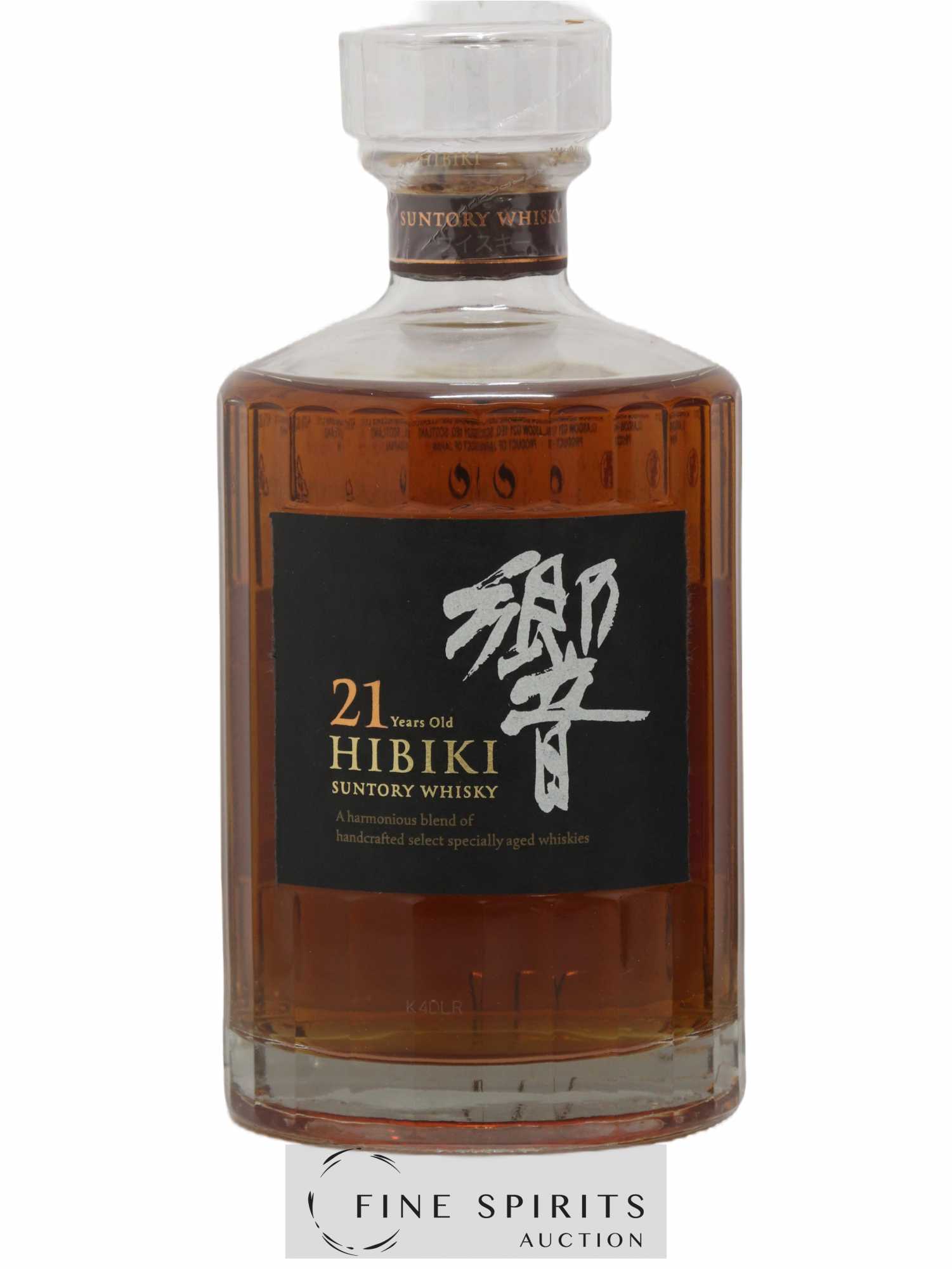 Hibiki 21 years Of. Suntory - Lot de 1 bouteille - 1