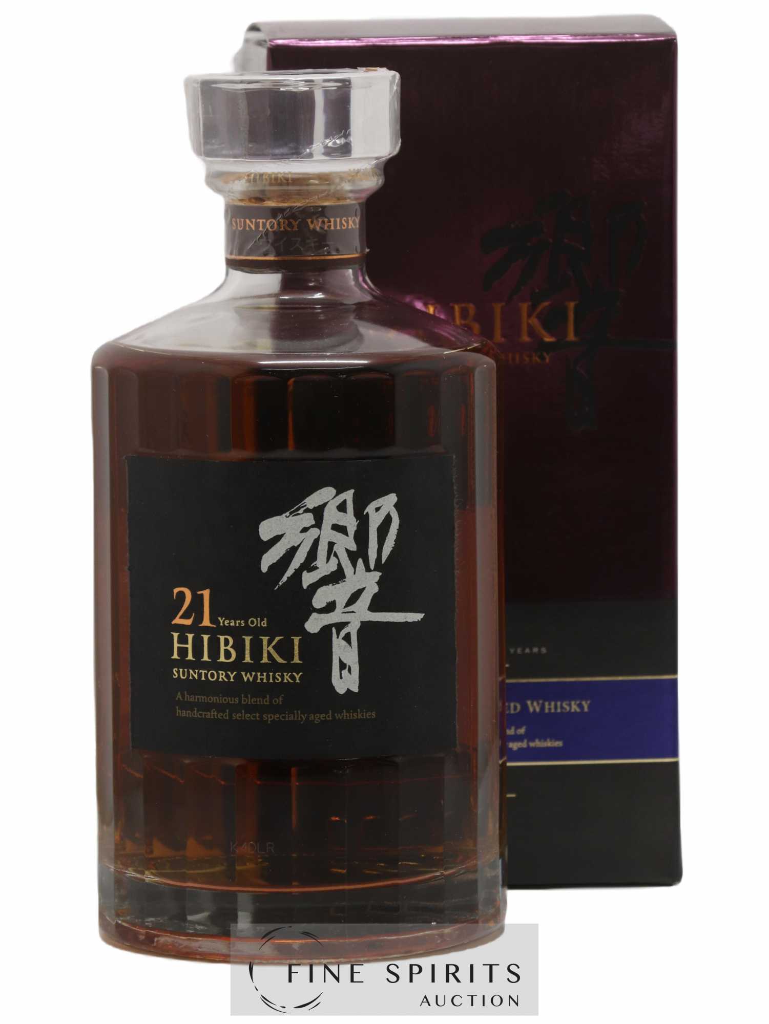Hibiki 21 years Of. Suntory - Lot de 1 bouteille - 0