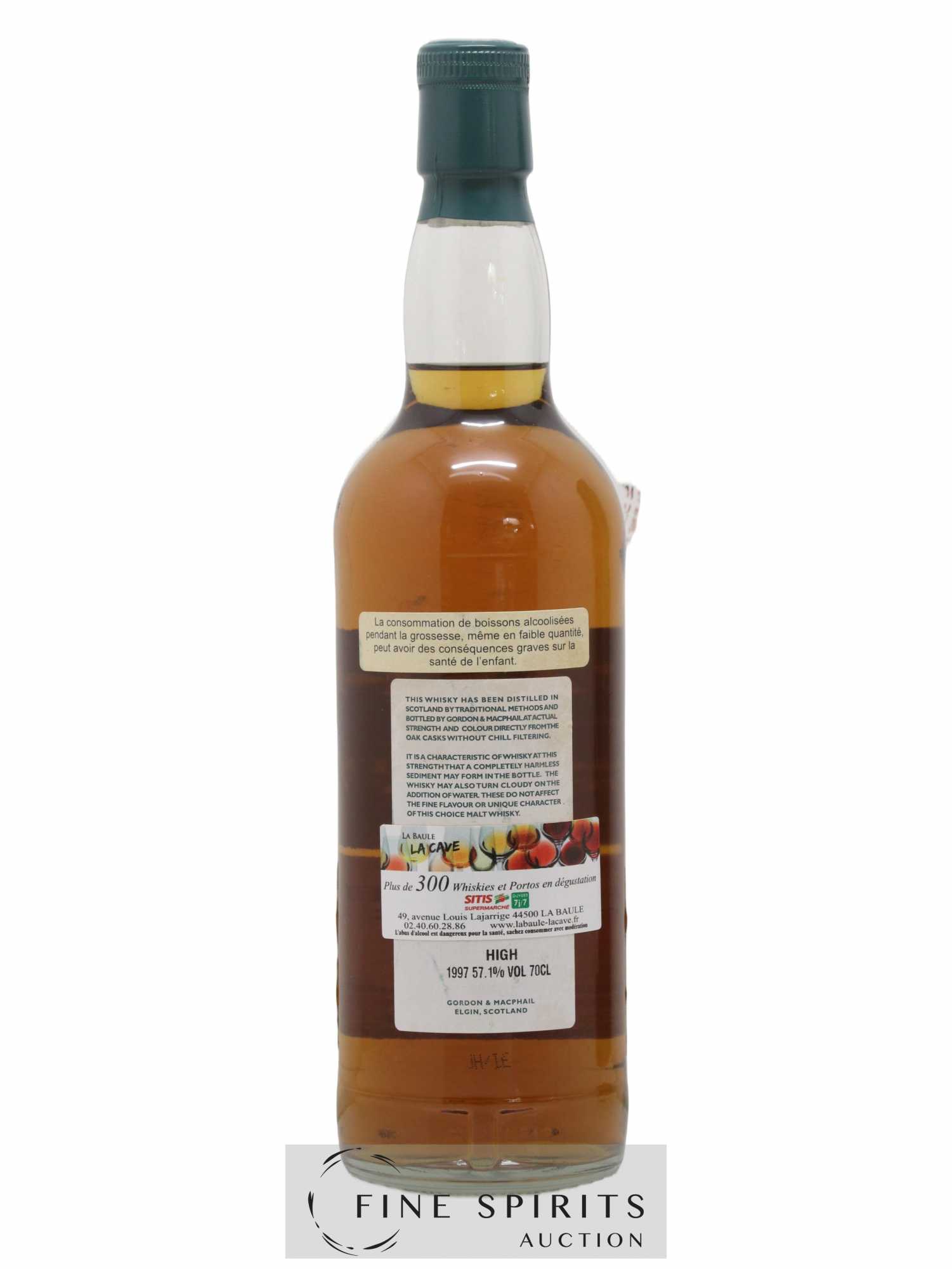 Highland Park 1997 Gordon & MacPhail Cask Strength Casks n°5825.6.7.8 - bottled 2008 - Lot de 1 bouteille - 2