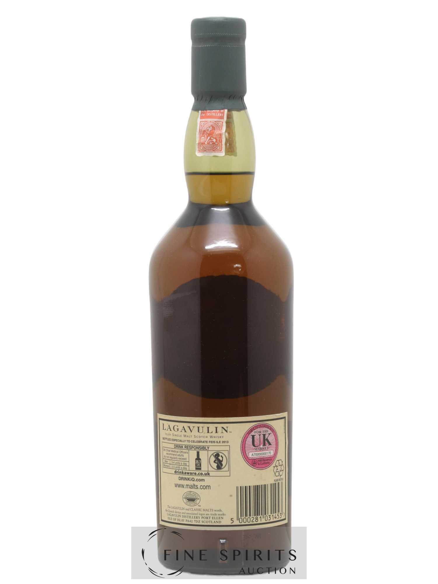 Lagavulin 17 years 1995 Of. bottled 2013 Feis Ile 2013 Limited Edition - Lot de 1 bouteille - 1