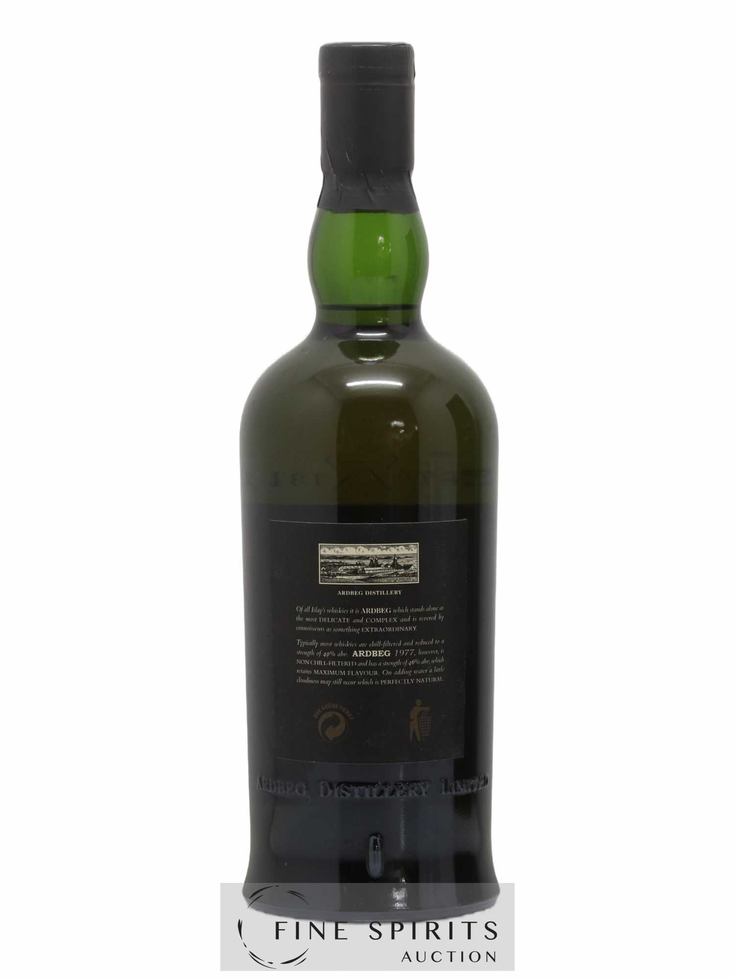 Ardbeg 1977 Of. Very Old Non Chill-Filtered Limited Edition - Lot of 1 bottle - 2