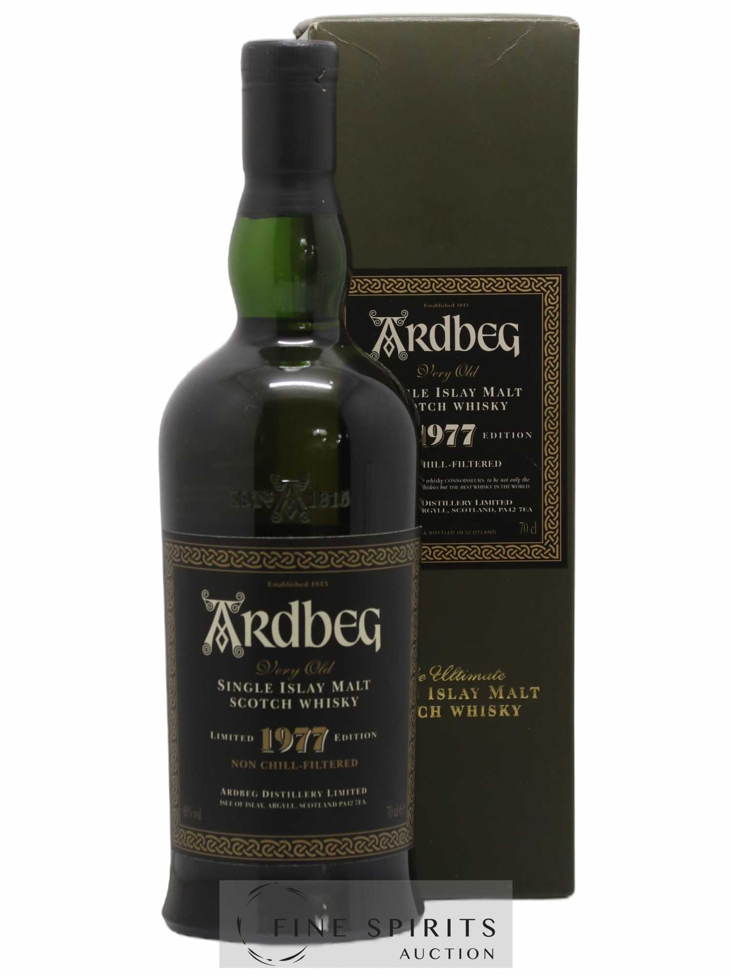 Ardbeg 1977 Of. Very Old Non Chill-Filtered Limited Edition - Lot de 1 bouteille - 0