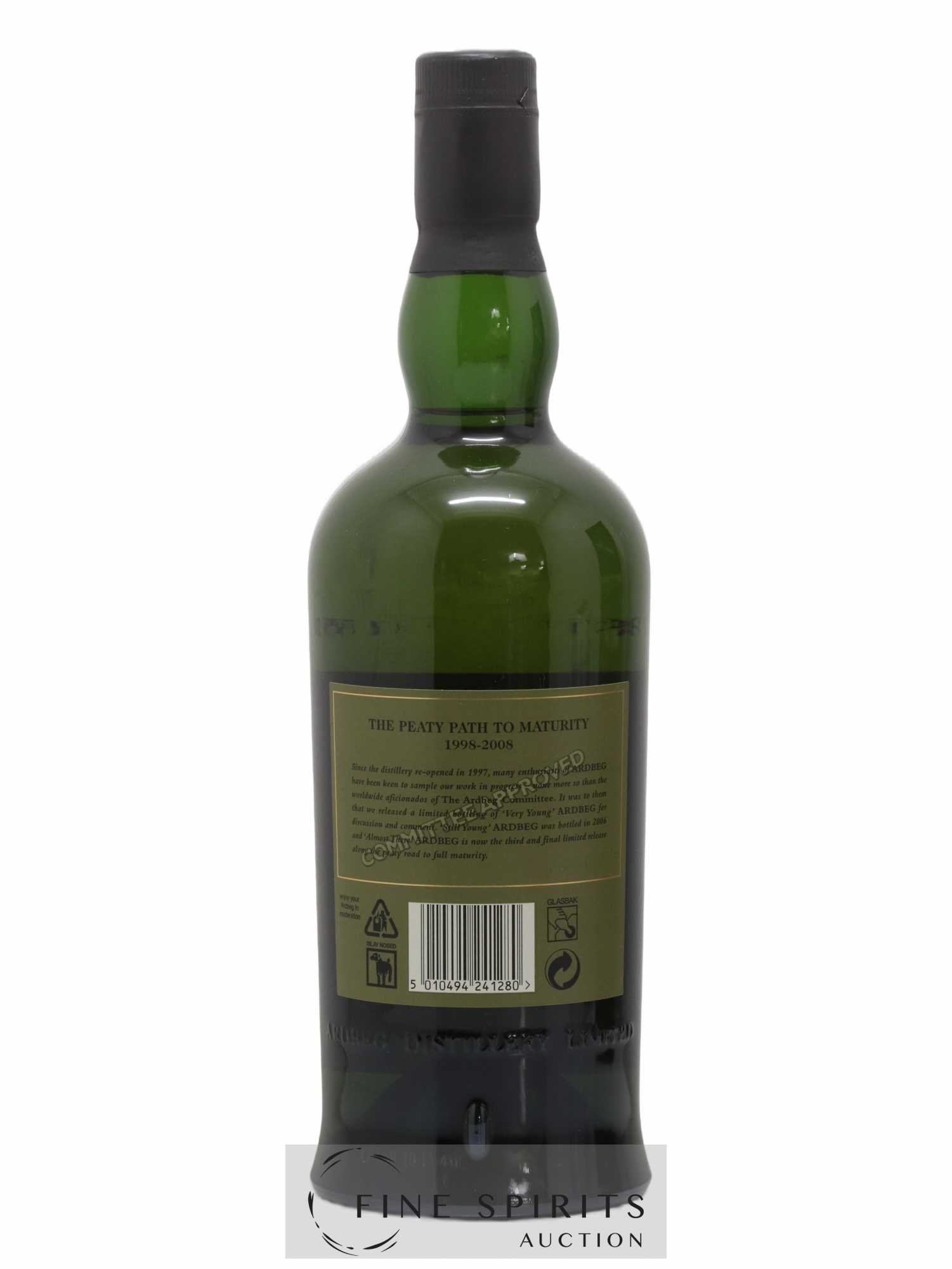Ardbeg 1998 Of. Almost There 3rd Release - Committee Approved - bottled 2007 - Lot de 1 bouteille - 2