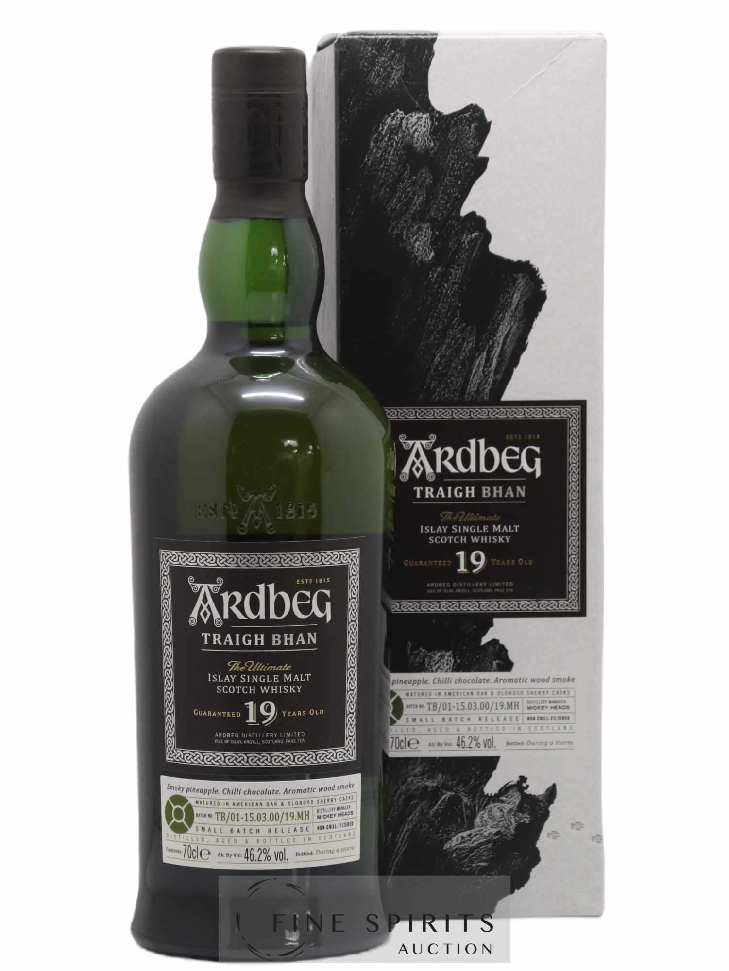 Ardbeg 19 years Of. Traigh Bhan TB-01-15.03.00-19.MH The Ultimate - Lot de 1 bouteille - 0