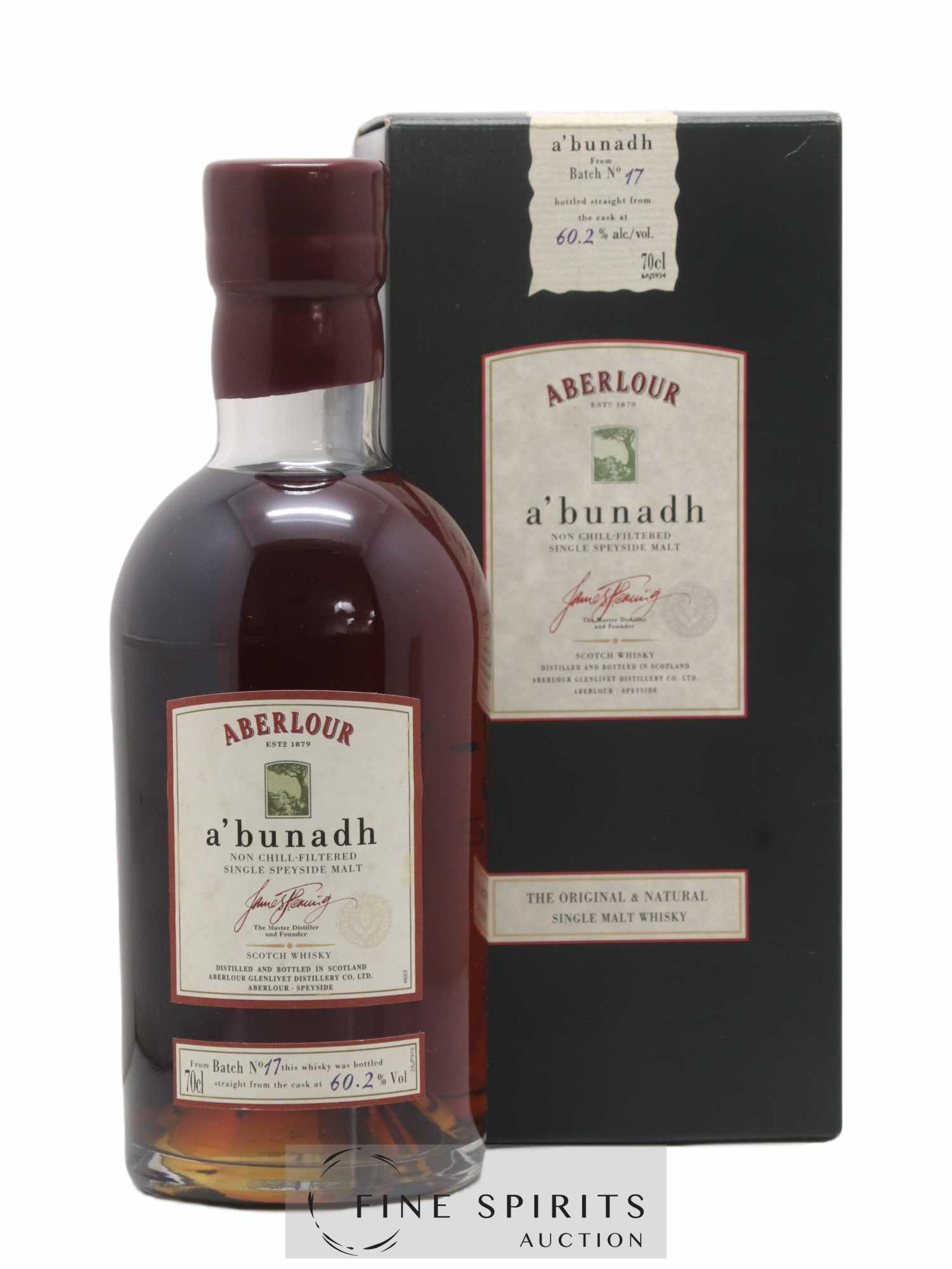 Aberlour Of. A'Bunadh Batch 17 - Lot de 1 bouteille - 0