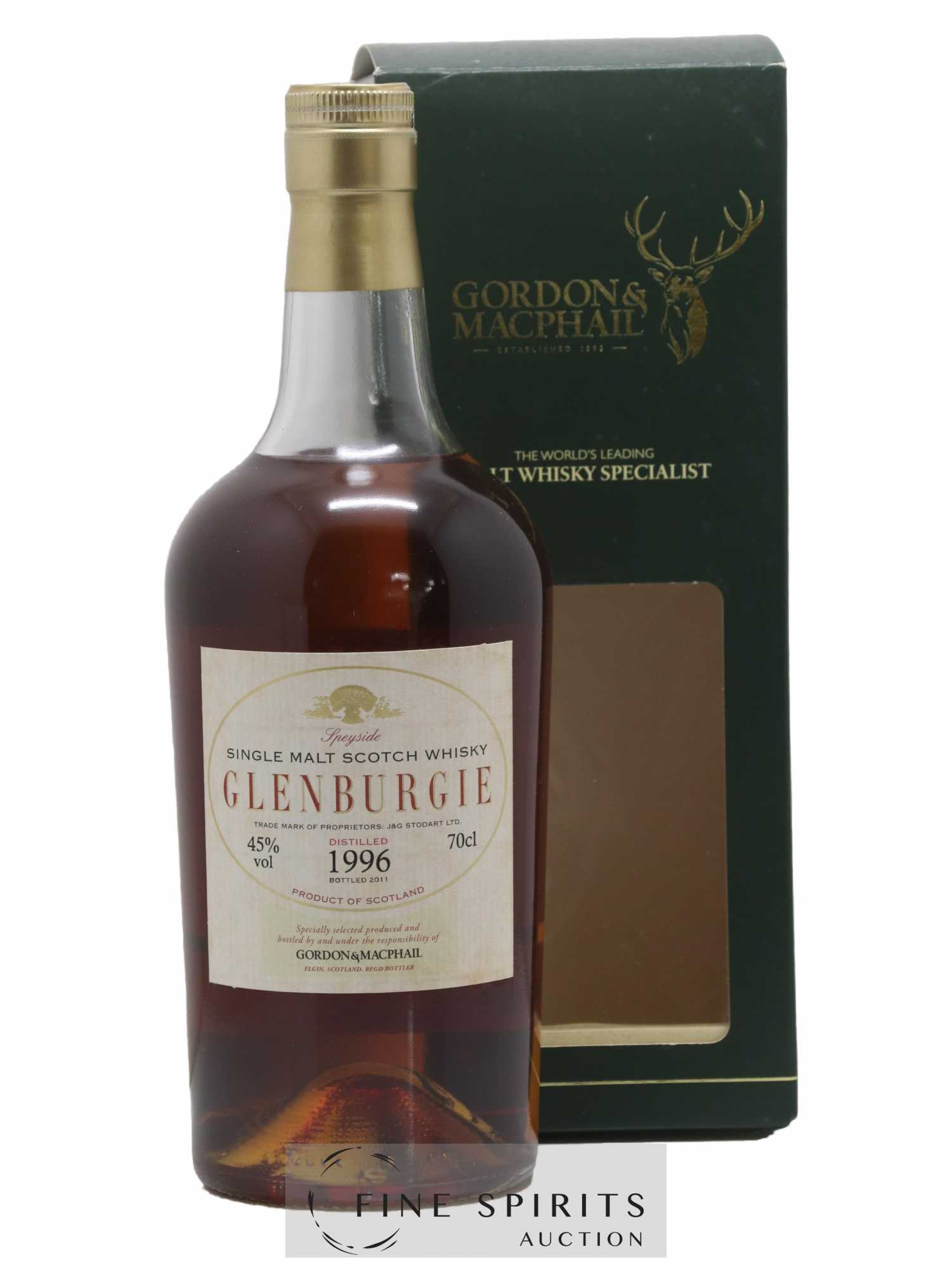 Glenburgie 1996 Gordon & MacPhail bottled 2011 - Lot de 1 bouteille - 0