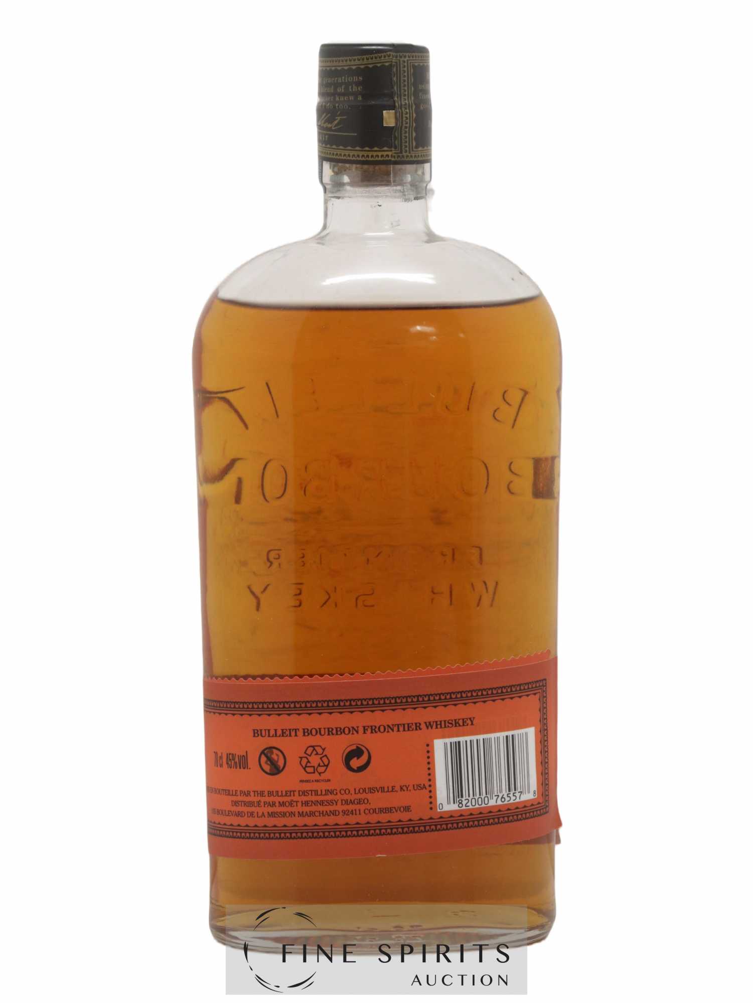 Bulleit Bourbon Of. Frontier Whiskey - Lot de 1 bouteille - 1