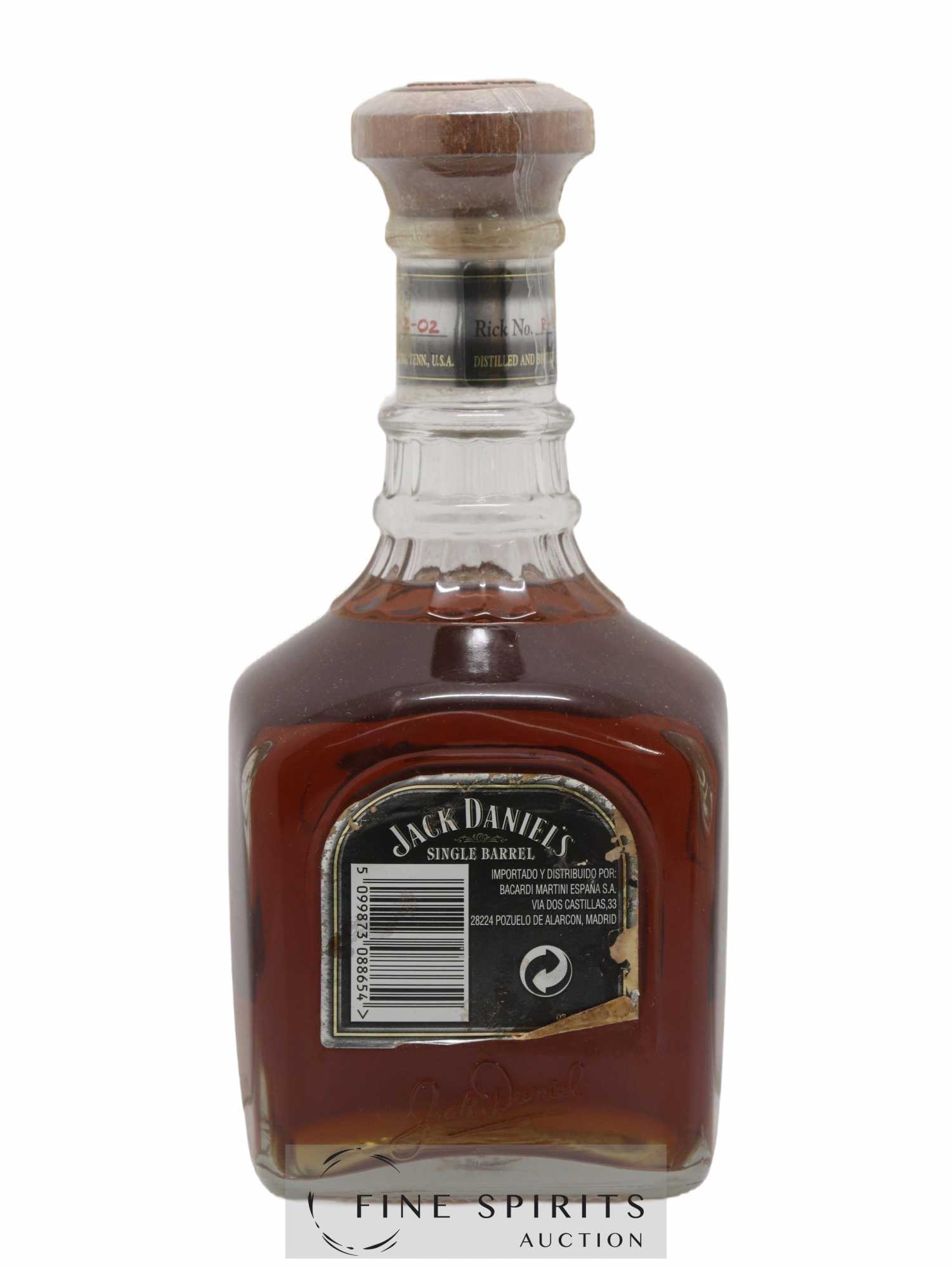 Jack Daniel's Of. Distillery n°1 Single Barrel n°2-1339 - bottled 2002 - Lot of 1 bottle - 1