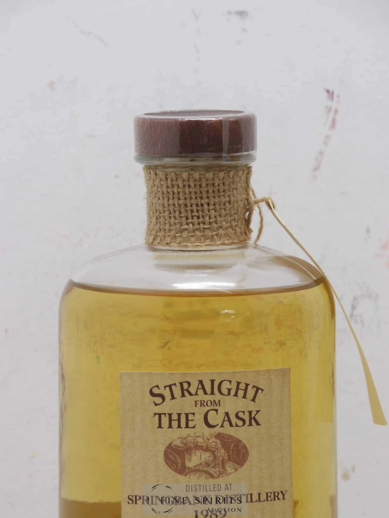 Springbank 12 years 1989 Signatory Vintage Cask n°503 - One of 410 - bottled 2001 LMDW Straight From The Cask - Posten von 1 Flasche - 3