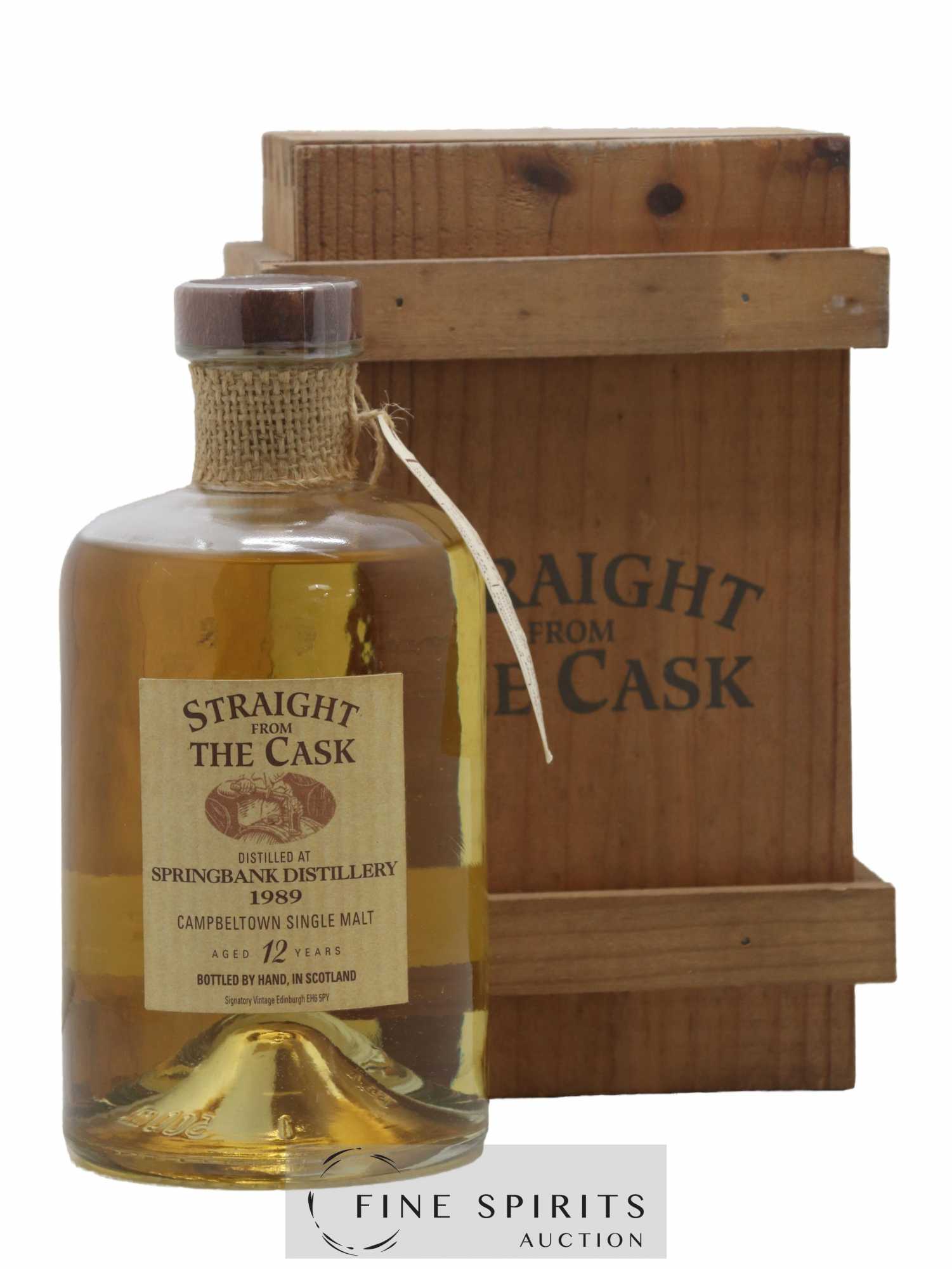 Springbank 12 years 1989 Signatory Vintage Cask n°503 - One of 410 - bottled 2001 LMDW Straight From The Cask - Posten von 1 Flasche - 0