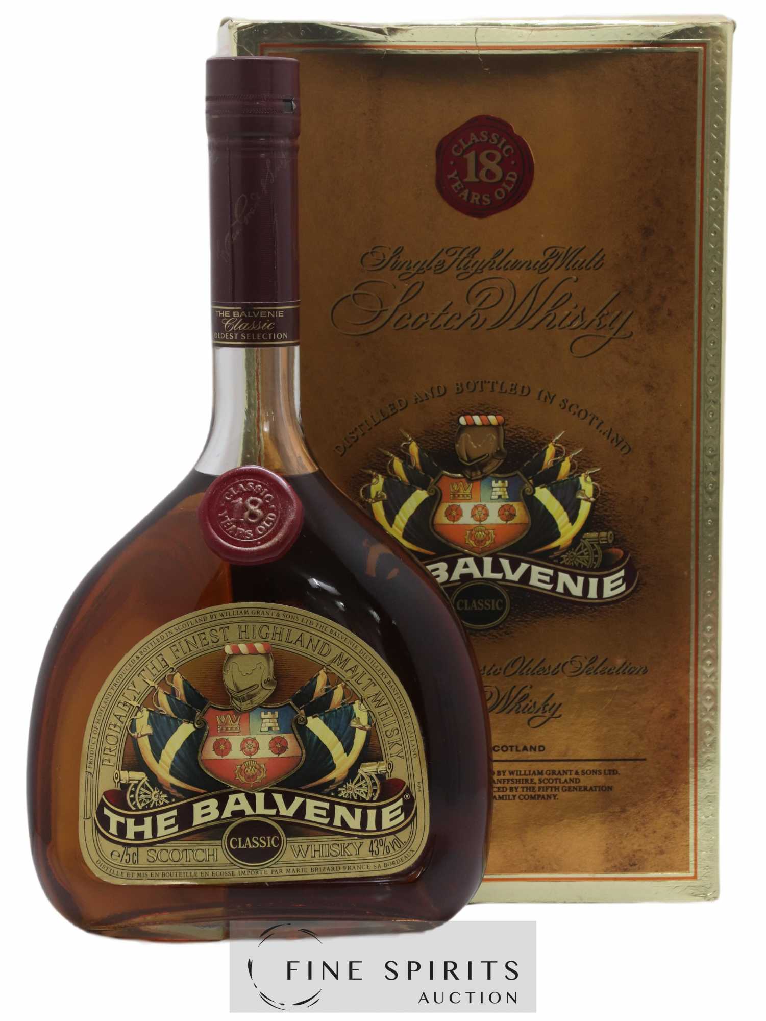 Balvenie (The) 18 years Of. Classic - Lot de 1 bouteille - 0