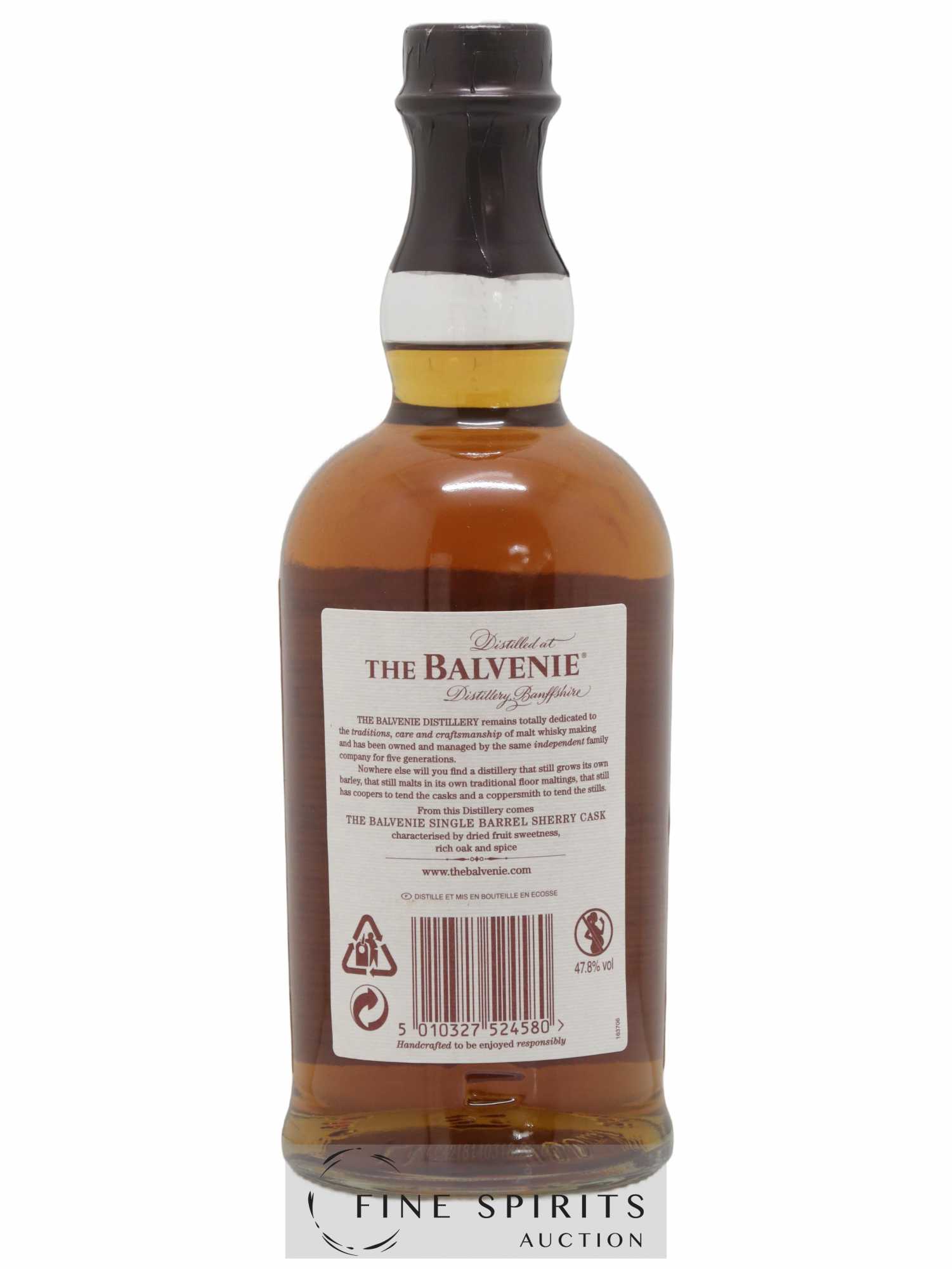 Balvenie (The) 15 years Of. Sherry Cask n°5778 - One of 800 Single Barrel - Lot de 1 bouteille - 2