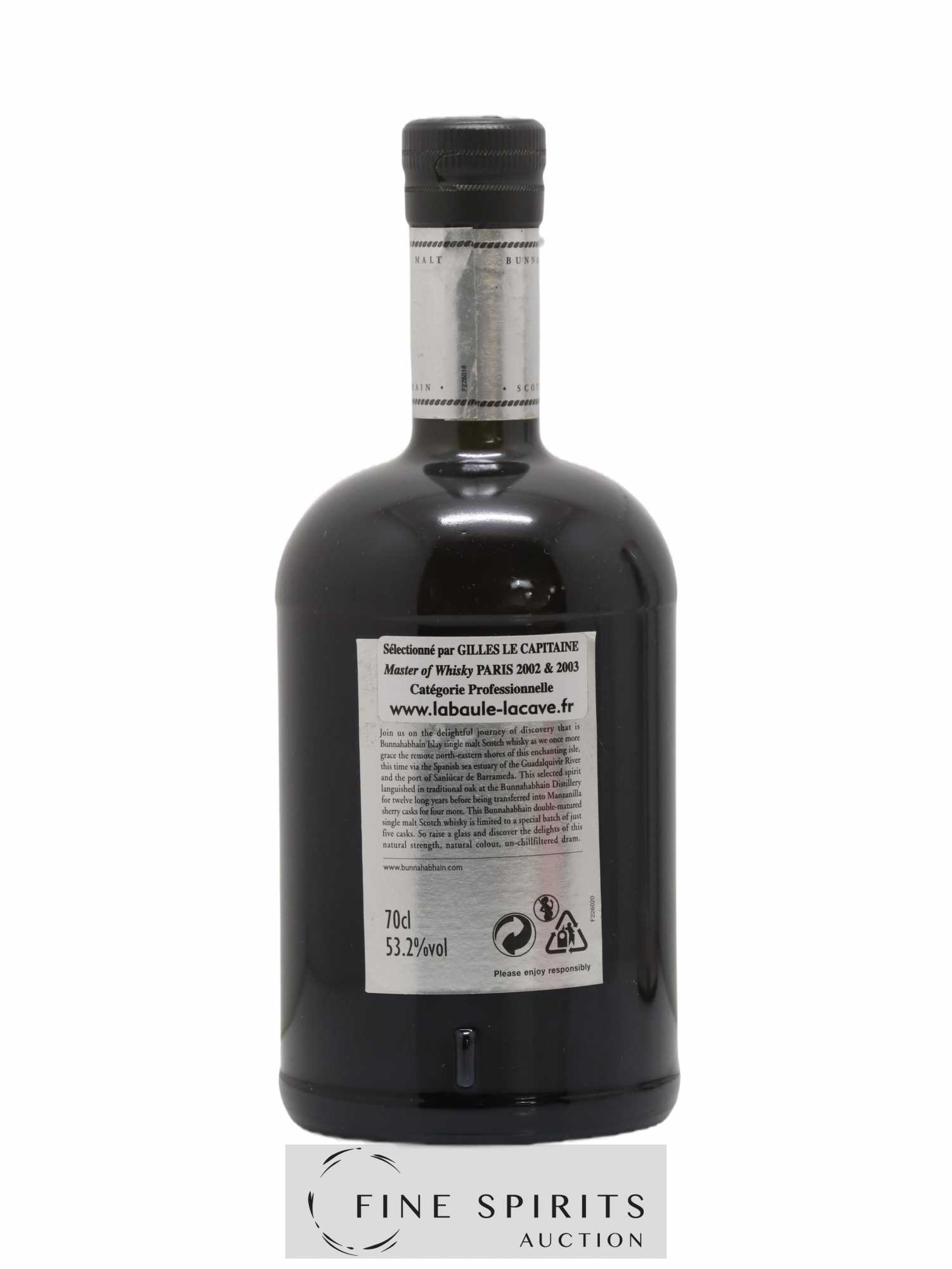 Bunnahabhain 16 years Of. Manzanilla Sherry Wood Finish One of 3792 - Lotto di 1 bottiglia - 2